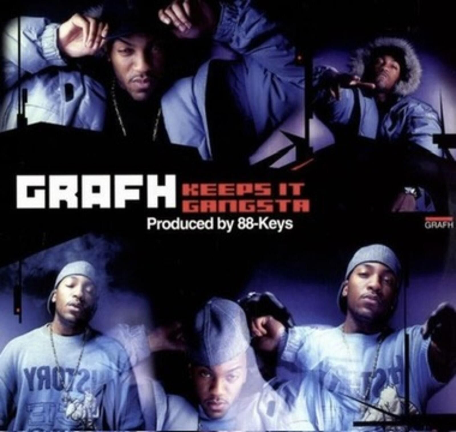 Robert Graham GRAFH Keeps It Gangsta Produced by 88-Keys Vinyl LP Size ONE SIZE - 1 Thumbnail