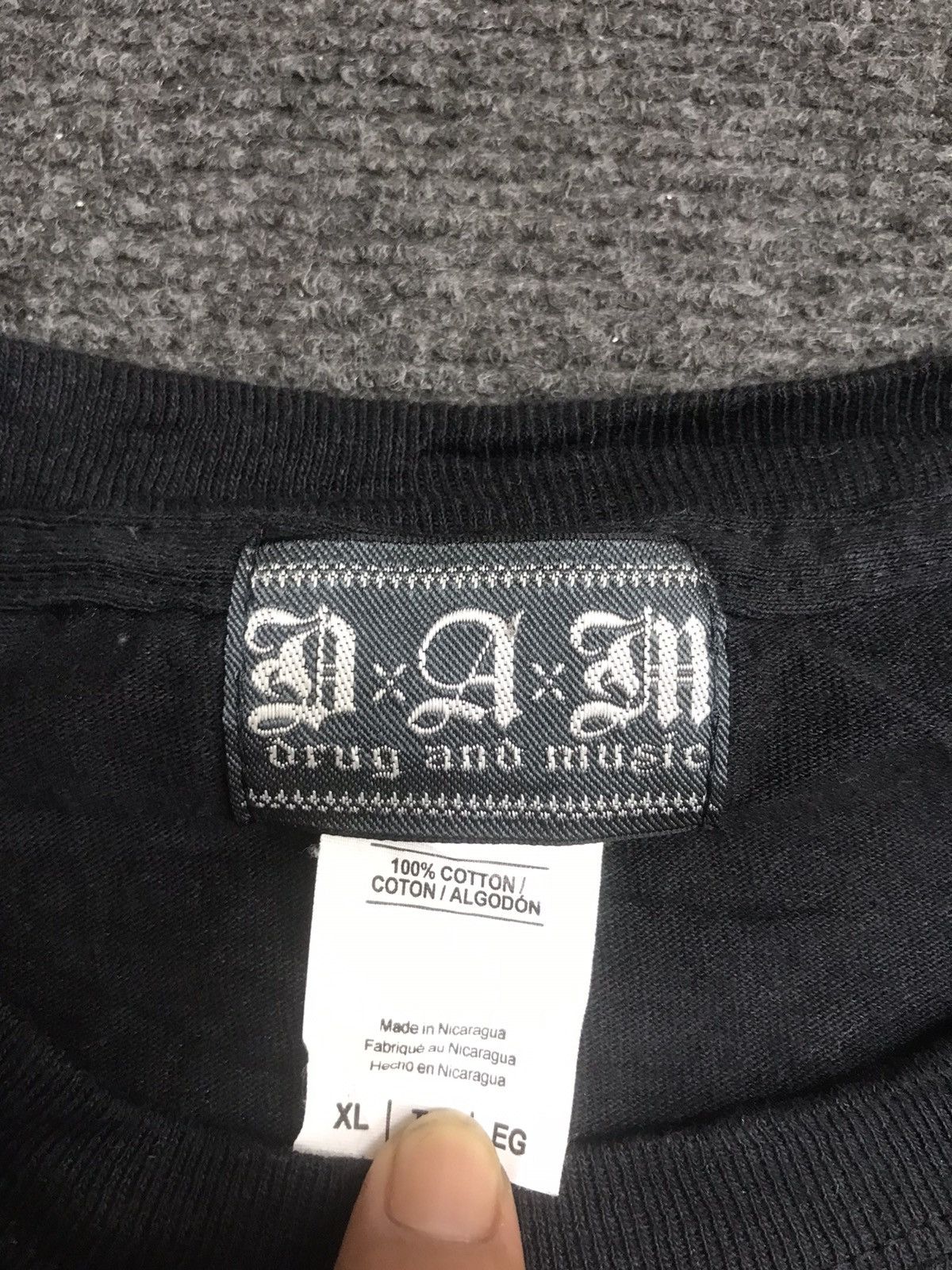 Japanese Brand DRUG&MUSIC PushHead Oversize Shirt Size US XL / EU 56 / 4 - 3 Thumbnail