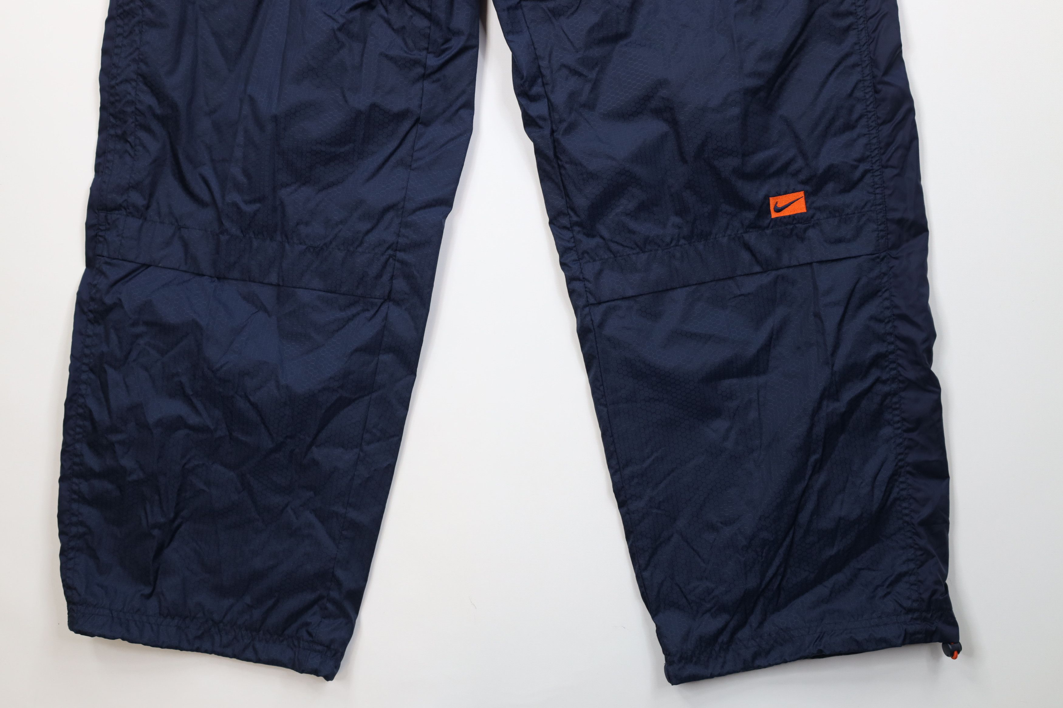 Nike Vintage Y2K Nike Swoosh Honeycomb Ripstop Wide Leg Pants Size US 36 / EU 52 - 5 Thumbnail