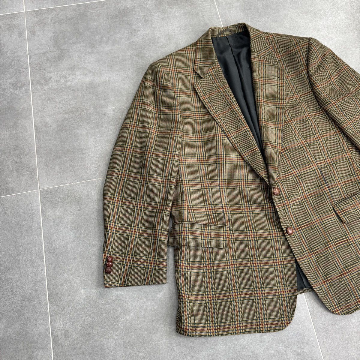 Vintage Vintage Burberrys' Bennet-S Blazer Size 27 Made in Germany Size 54R - 3 Thumbnail
