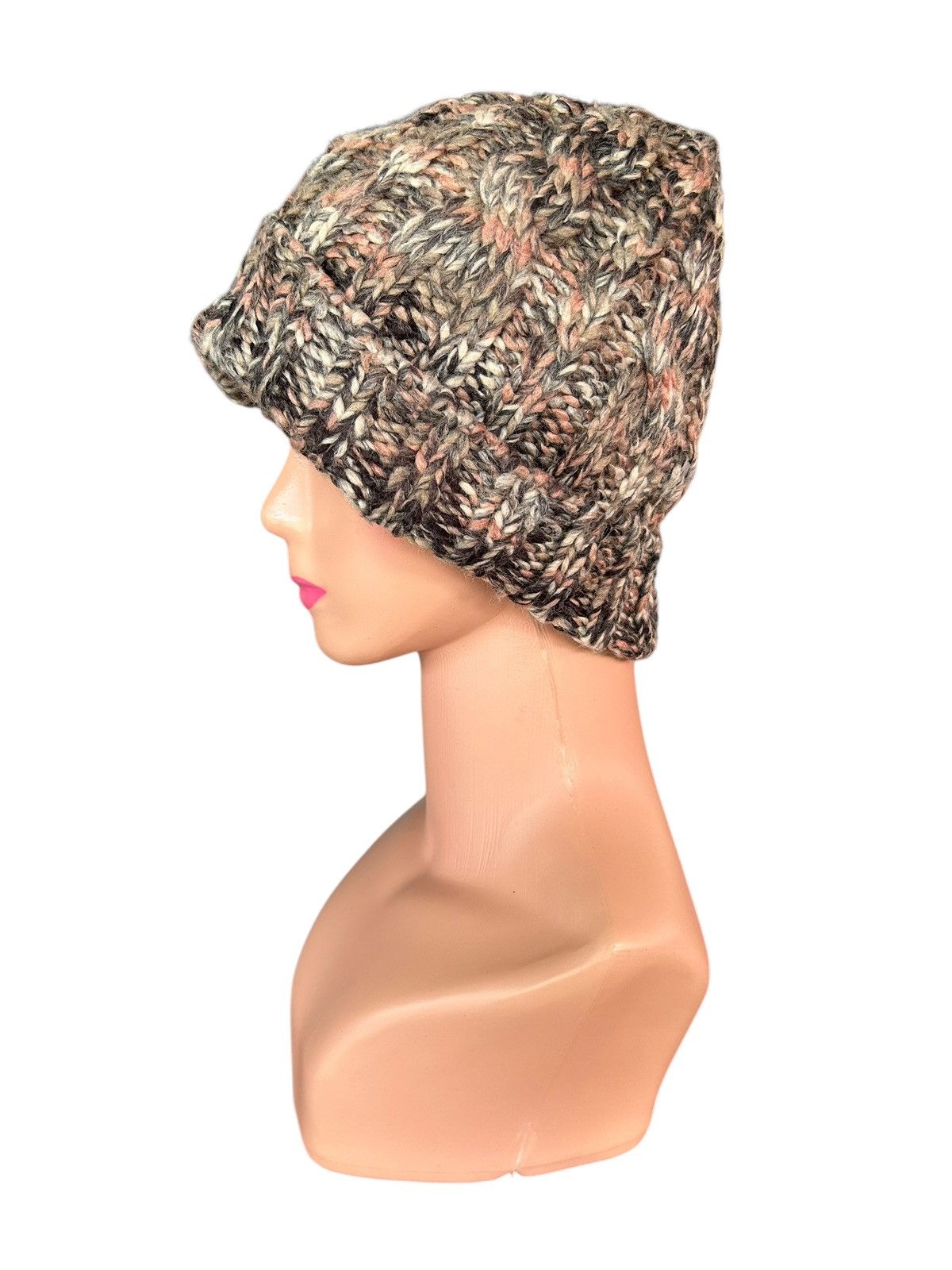 Japanese Brand × Kapital × Vintage Crochet Knitted Japanese Beanie Hats Size ONE SIZE - 2 Thumbnail