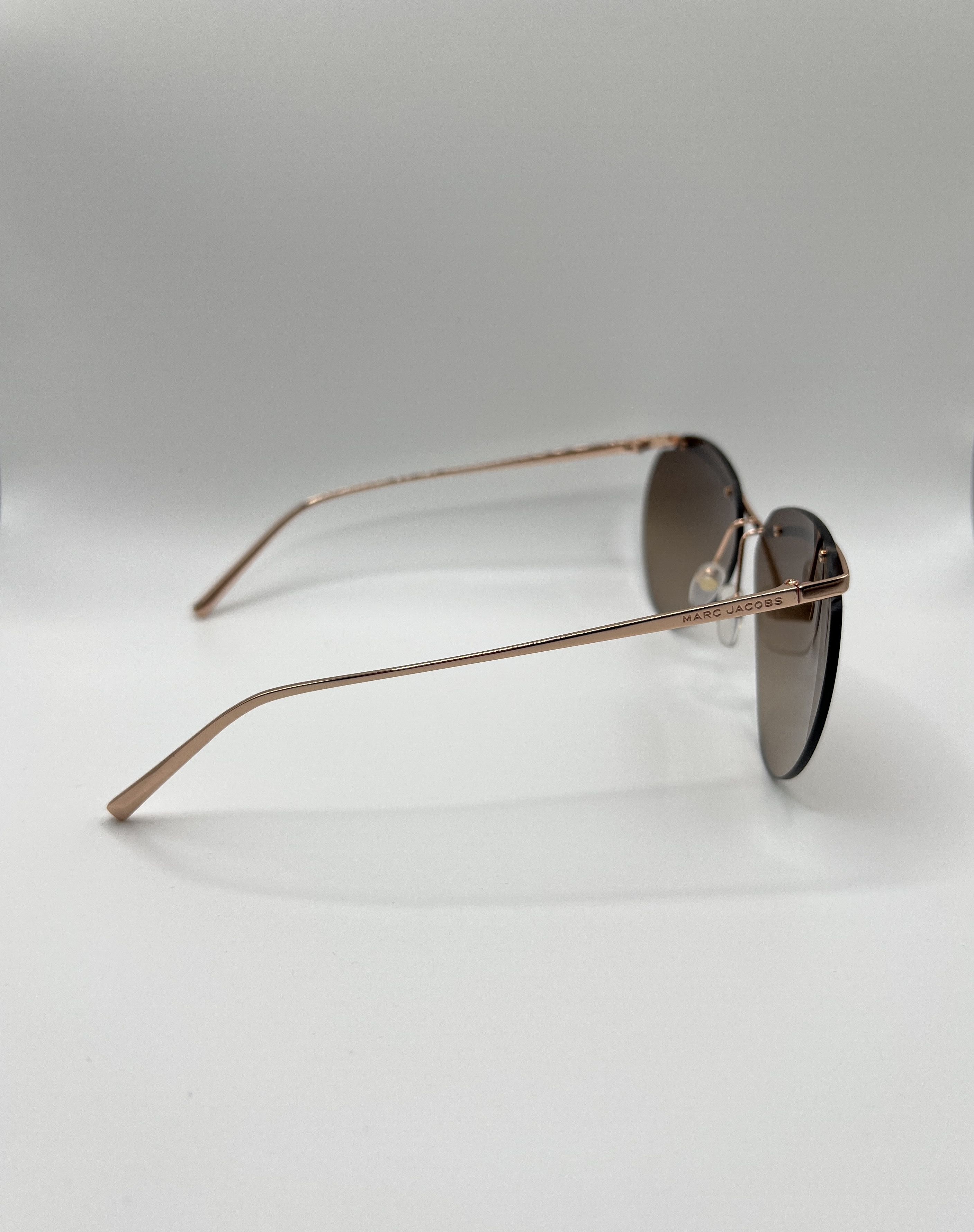 Marc Jacobs Marc Jacobs 454/F/S Gold Copper Aviator Woman Sunglasses Size ONE SIZE - 7 Thumbnail