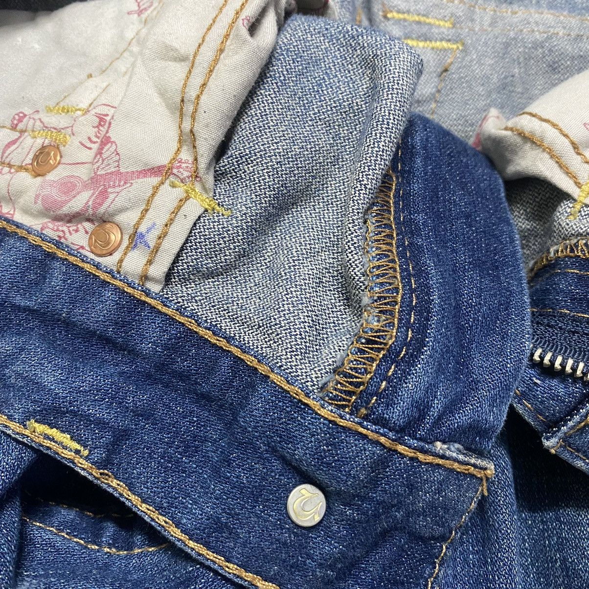 True Religion Vintage True Religion Joey Denim Flare Jeans Size US 34 / EU 50 - 22 Thumbnail