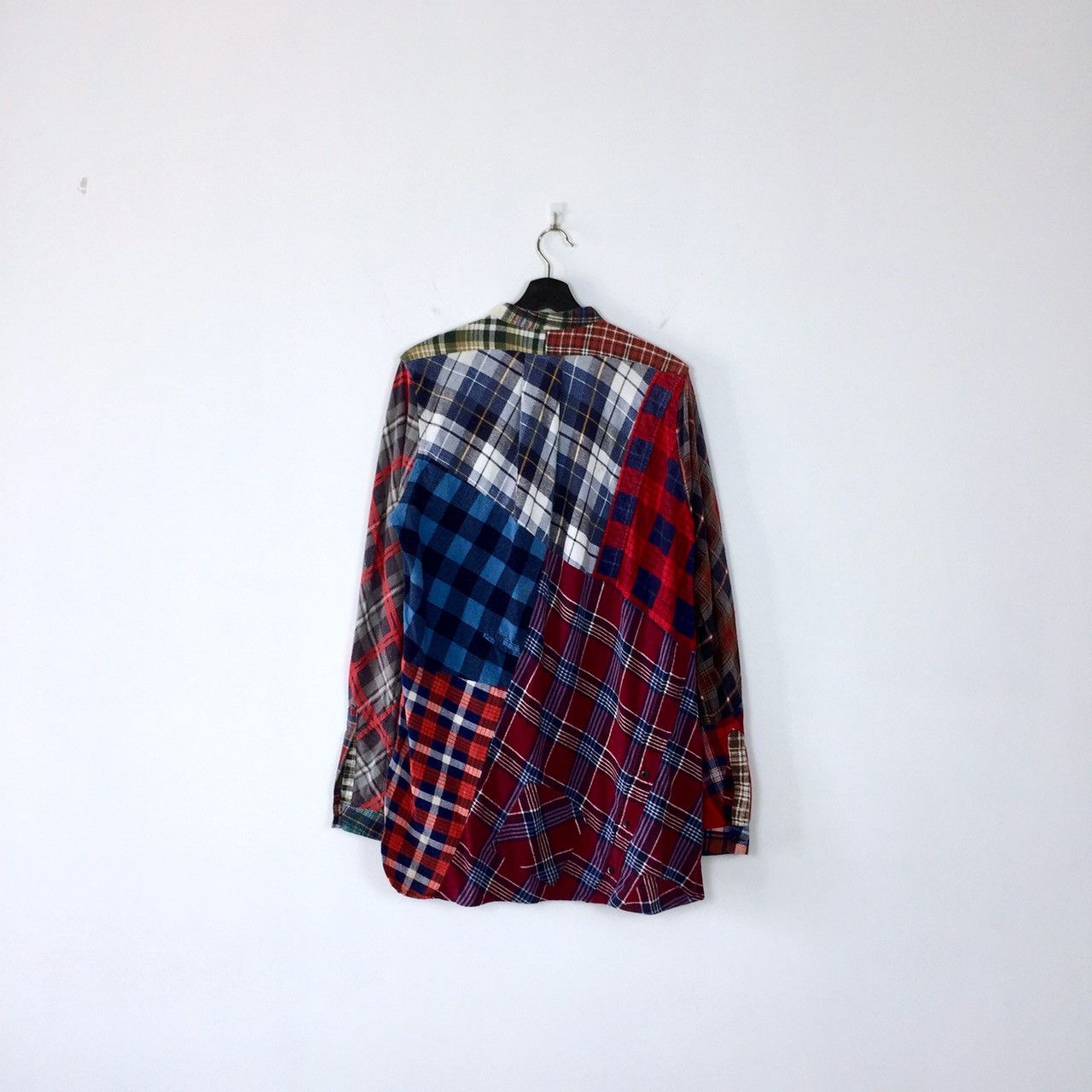 Needles REBUILD BY NEEDLES FW16 PATCHWORK FLANNEL SHIRT Size US M / EU 48-50 / 2 - 2 Thumbnail