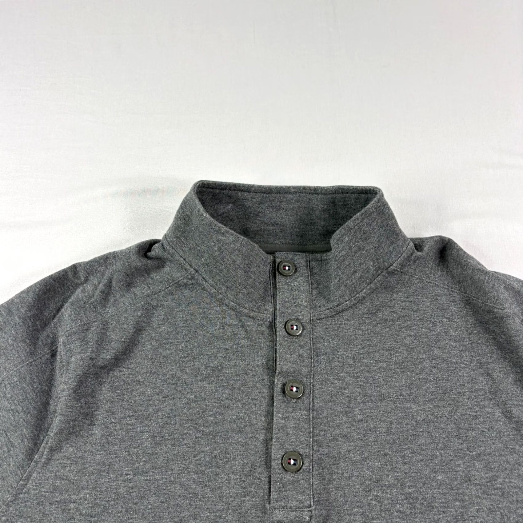 Rhone Rhone Sweater Mens Large Gray Wool Blend Pullover Casual Stretch Size US L / EU 52-54 / 3 - 2 Thumbnail