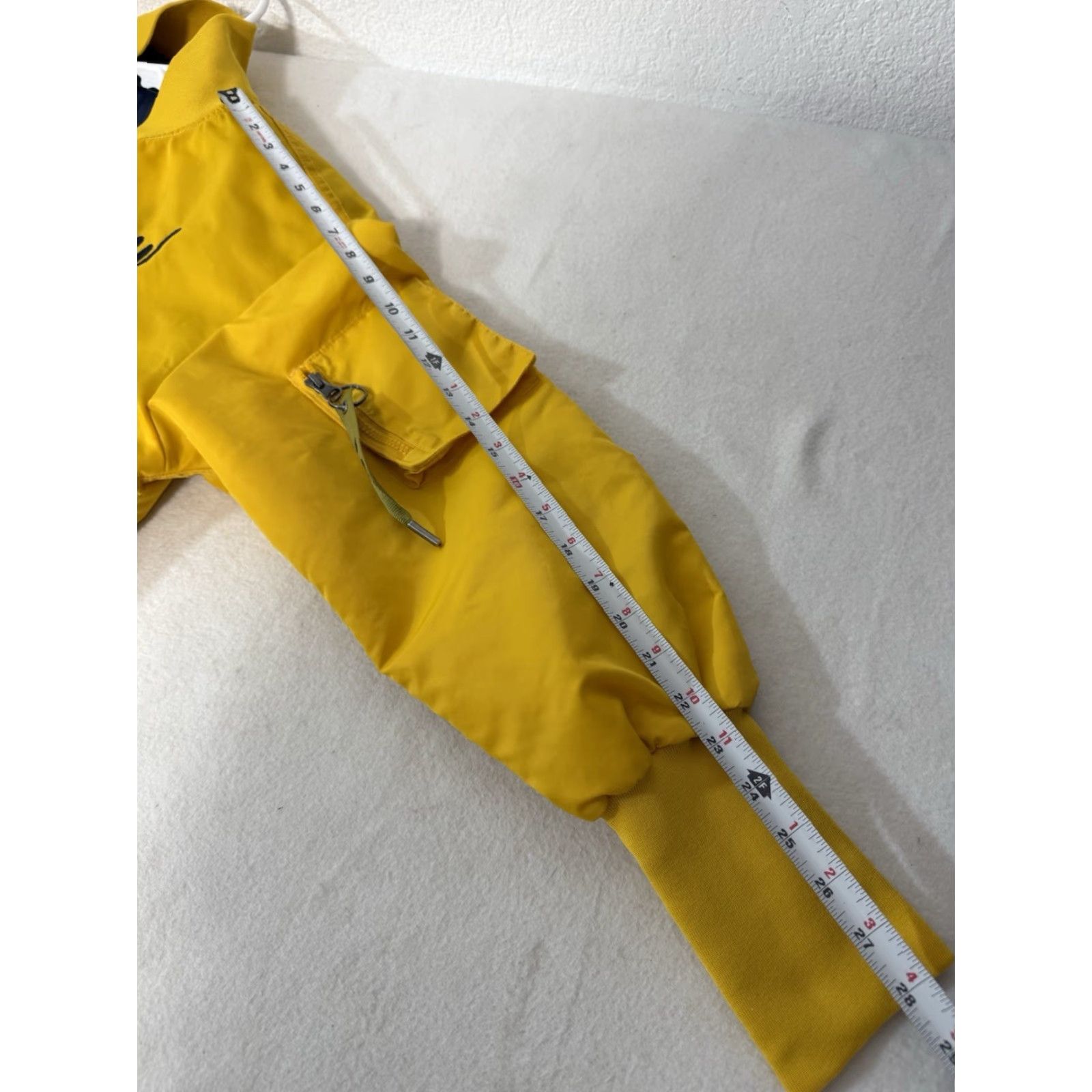 Nike Nike Sportswear NSW Jacket Women's M Yellow - Long Trench Style Activewear Coat Size M / US 6-8 / IT 42-44 - 3 Thumbnail