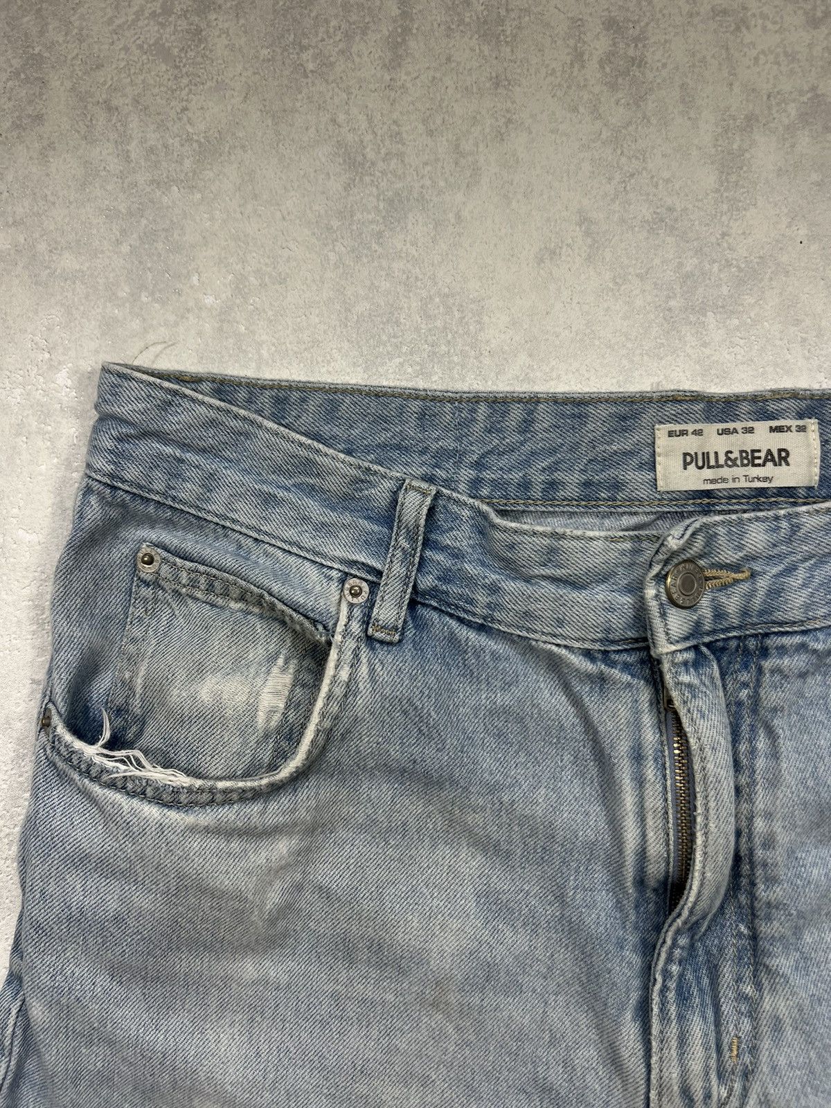 Vintage 00’s VINTAGE PULL AND BEAR RARE BAGGY Y2K HIP HOP JEANS Size US 32 / EU 48 - 8 Thumbnail