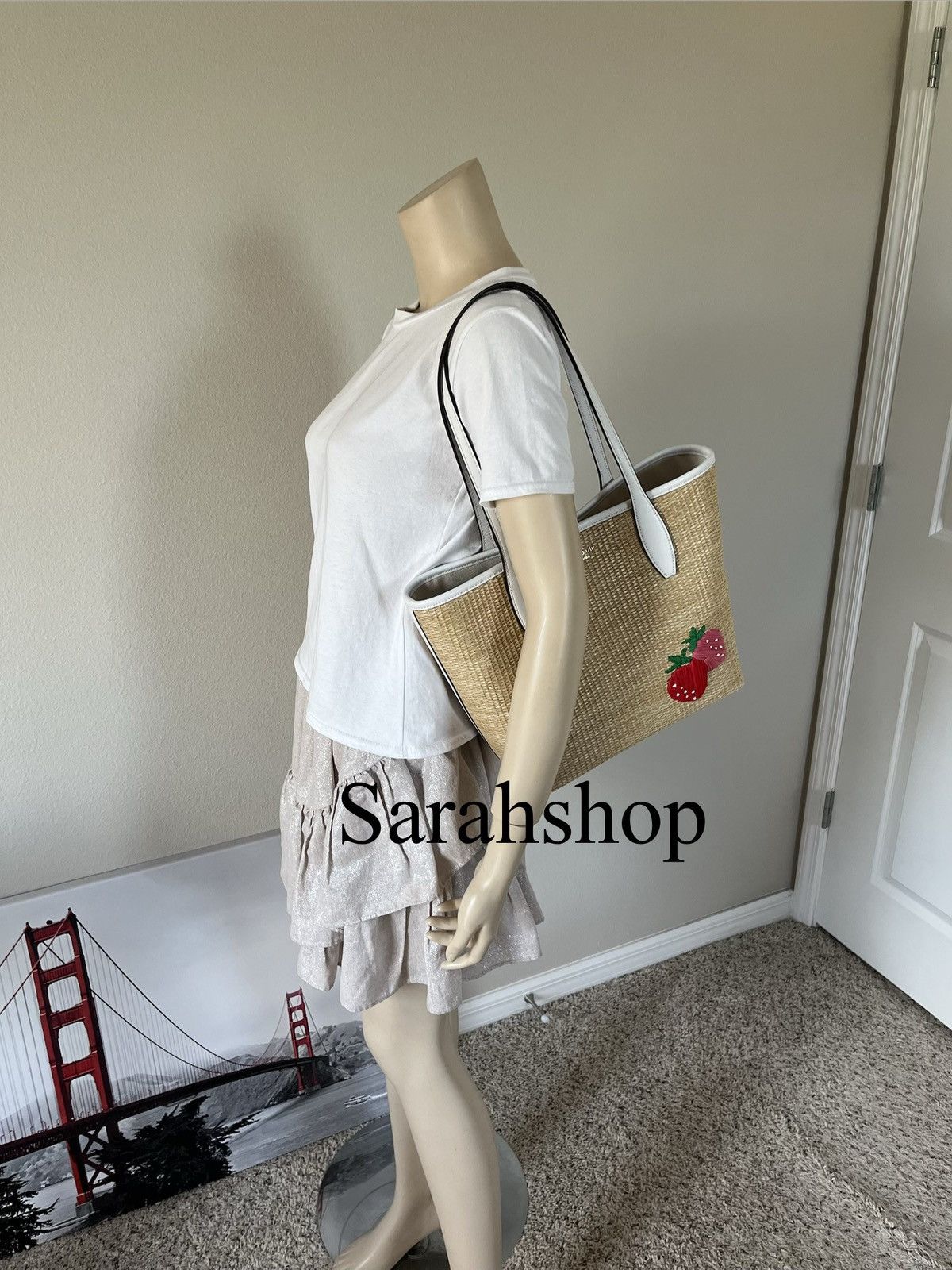 Kate Spade Kate Spade Picnic in the park small tote Size ONE SIZE - 8 Thumbnail