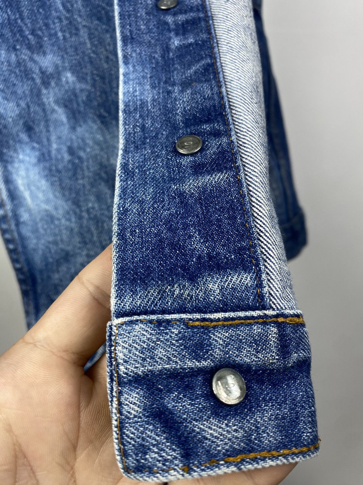Levi's × Levi's Vintage Clothing × Vintage Levi’s vintage rare 70-80s Orange Tab vest denim streetwear Size US S / EU 44-46 / 1 - 18 Thumbnail