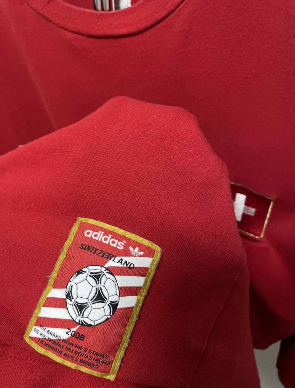 Vintage Adidas Vintage Suisse Jersey Shirt World Cup Size US XL / EU 56 / 4 - 5 Thumbnail