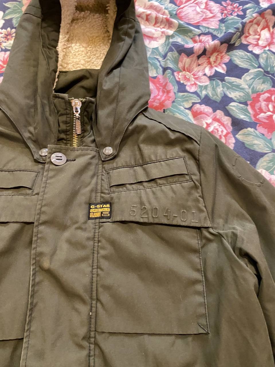 G-Star vintage green jacket G-Star Raw logo Y2K Streetwear Size US M / EU 48-50 / 2 - 11 Thumbnail