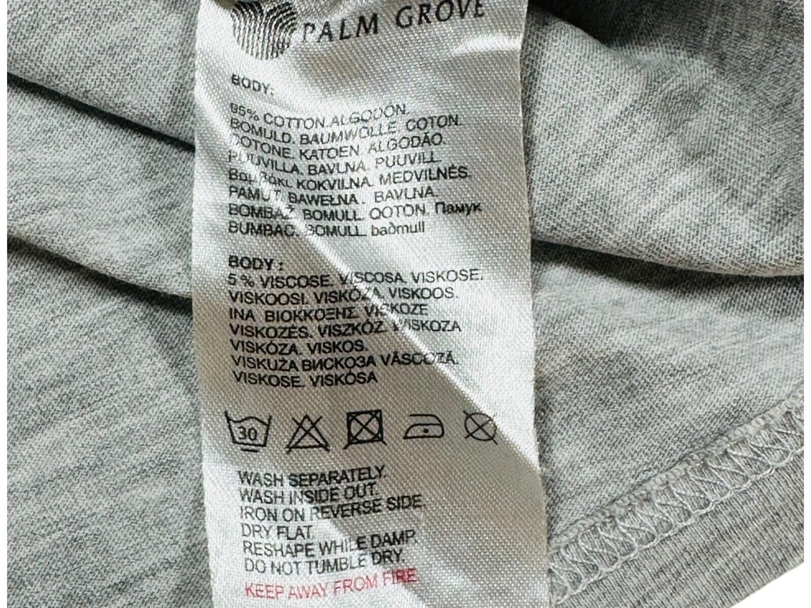 Other Palm Grove Golf T-Shirt Men's UK Size 2XL Grey Graphic Print Size US XXL / EU 58 / 5 - 10 Thumbnail