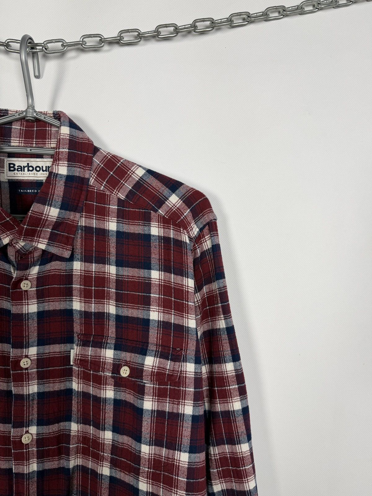 Barbour Barbour Copinsay Long Sleeve Plaid Shirt Button Up Size L Size US L / EU 52-54 / 3 - 2 Thumbnail
