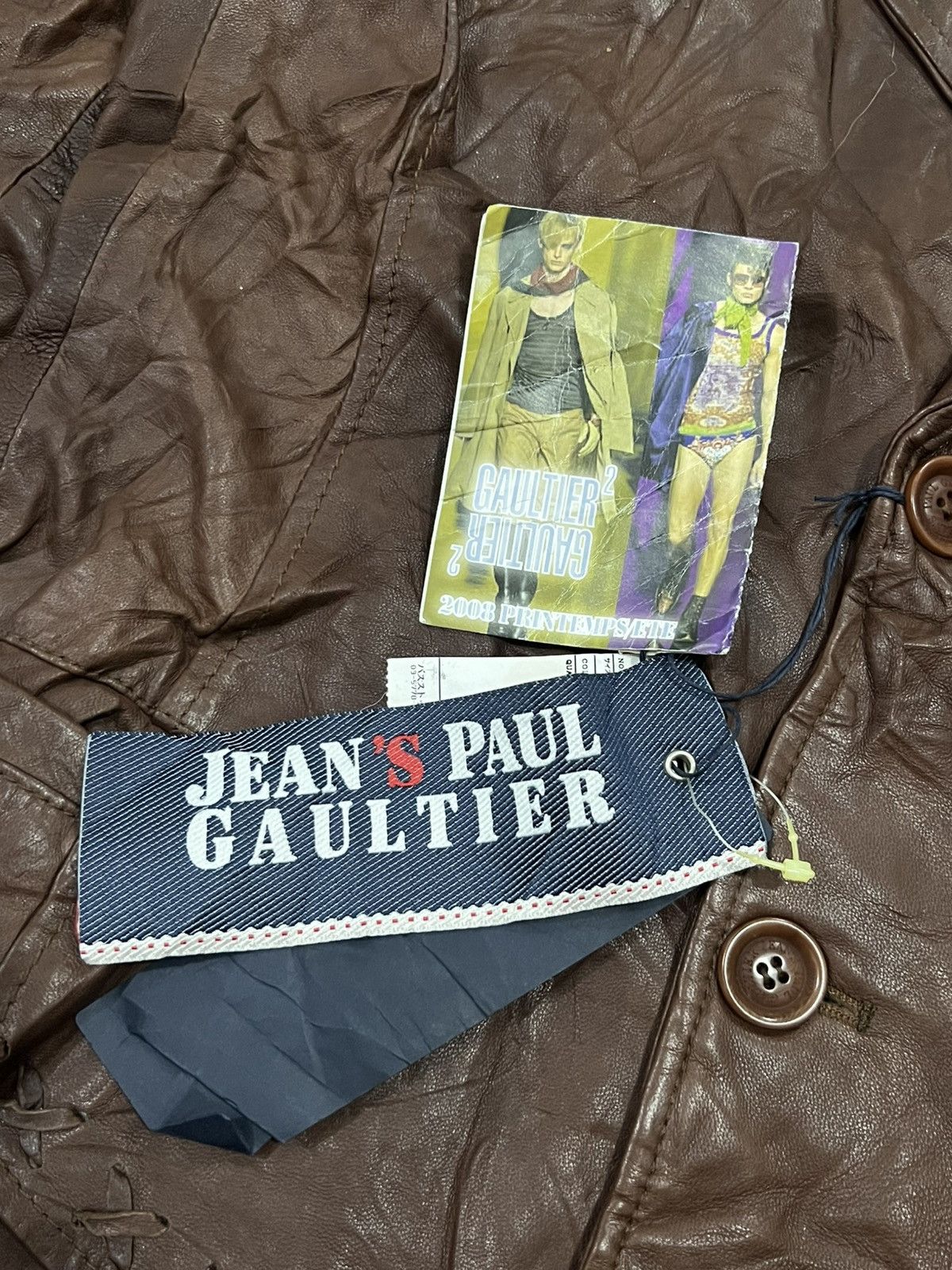Jean Paul Gaultier Jean’s Paul Gaultier S/S08 Western Leather Jacket Size US M / EU 48-50 / 2 - 7 Thumbnail