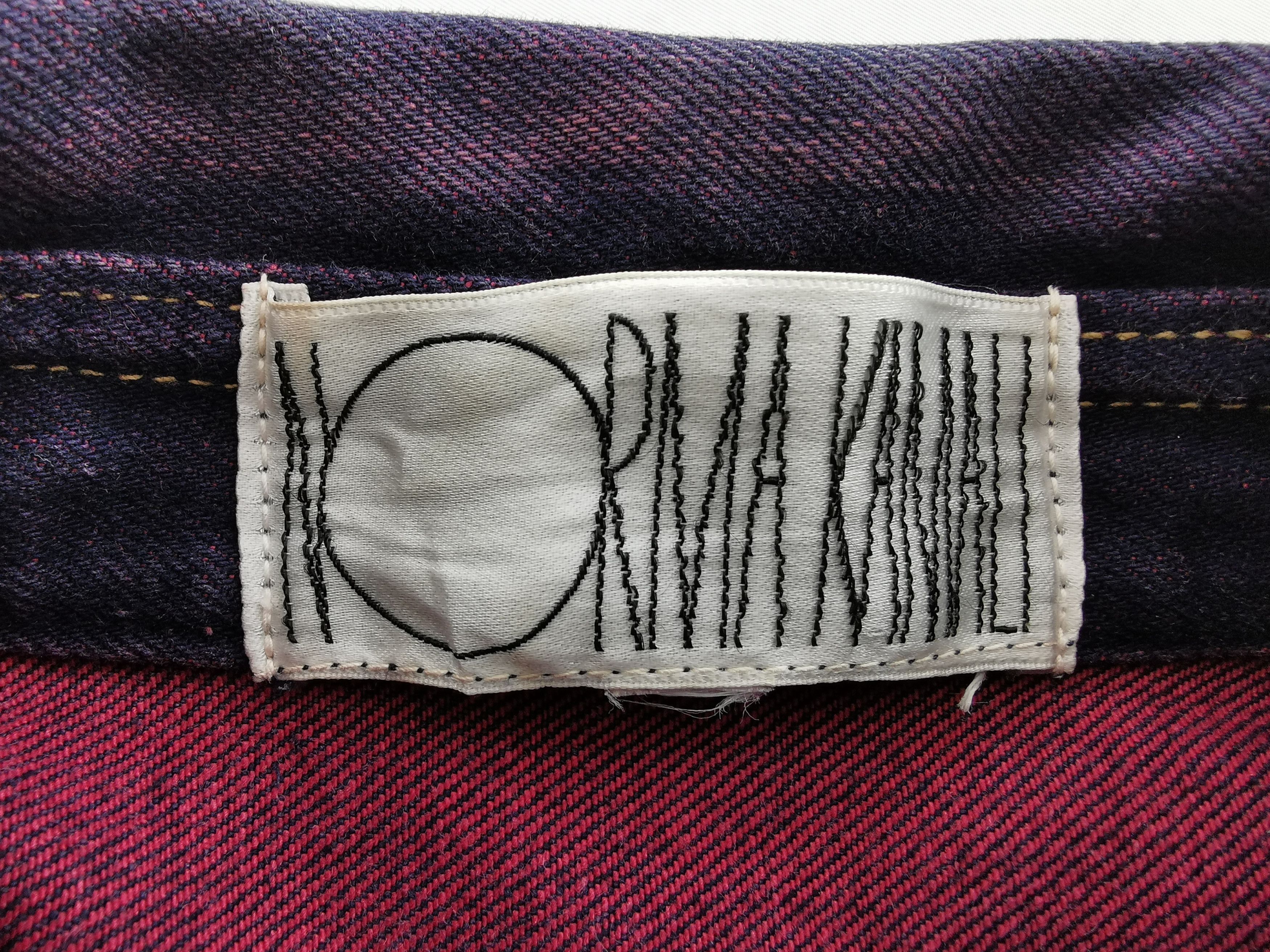 Other Norma Kamali American Fashion Designer Button Denim Shirt Size US XL / EU 56 / 4 - 4 Thumbnail