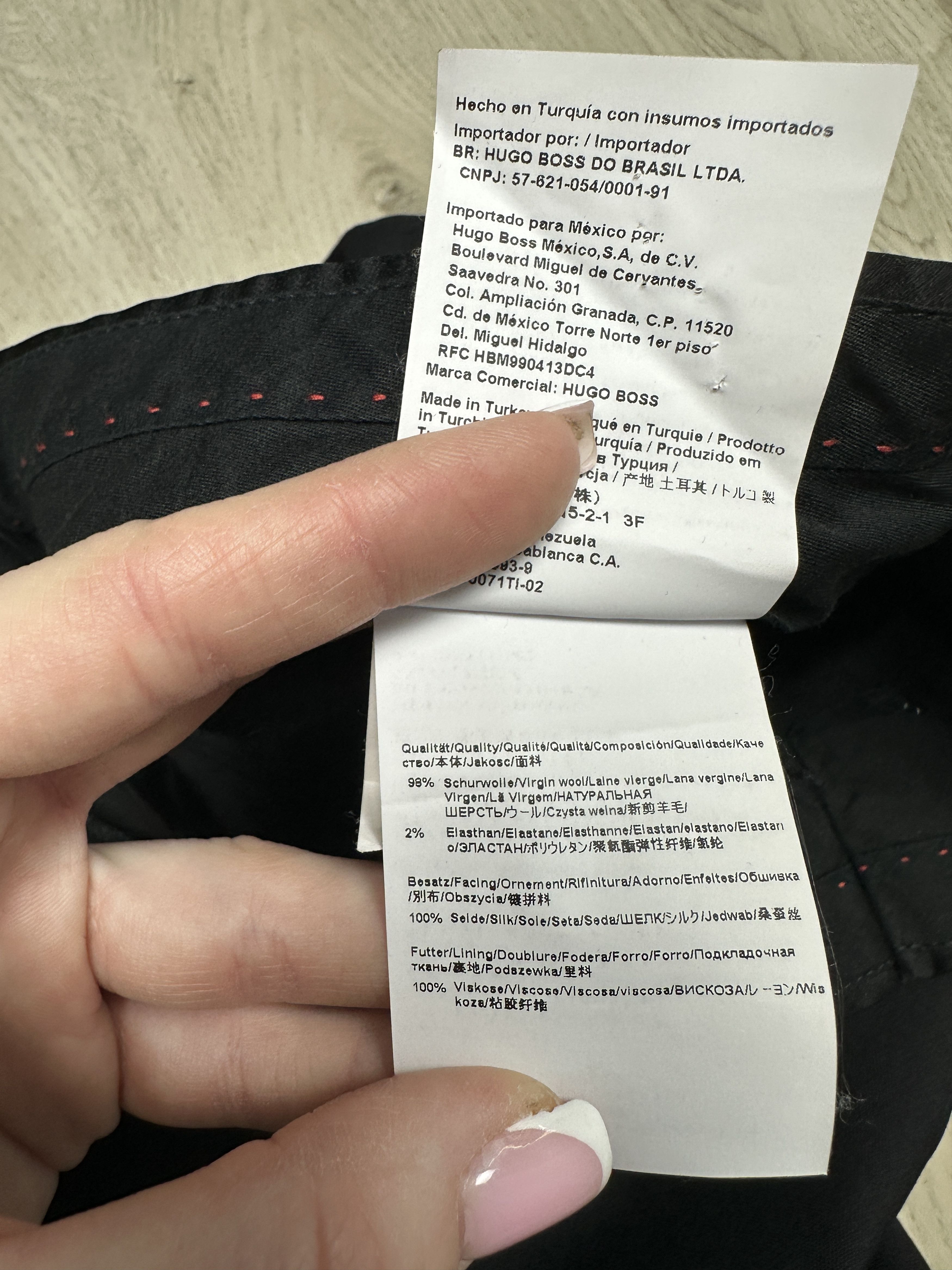 Hugo Boss Hugo Boss Mens Wool Suit Blazer + Pants Size 38R - 14 Thumbnail