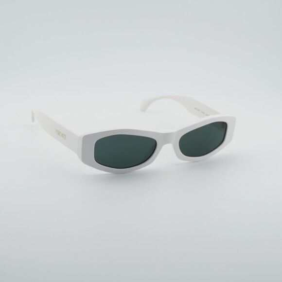 Versace Versace VE4487 314/87 Sunglasses White Rectangle Frame, Grey Size ONE SIZE - 4 Thumbnail