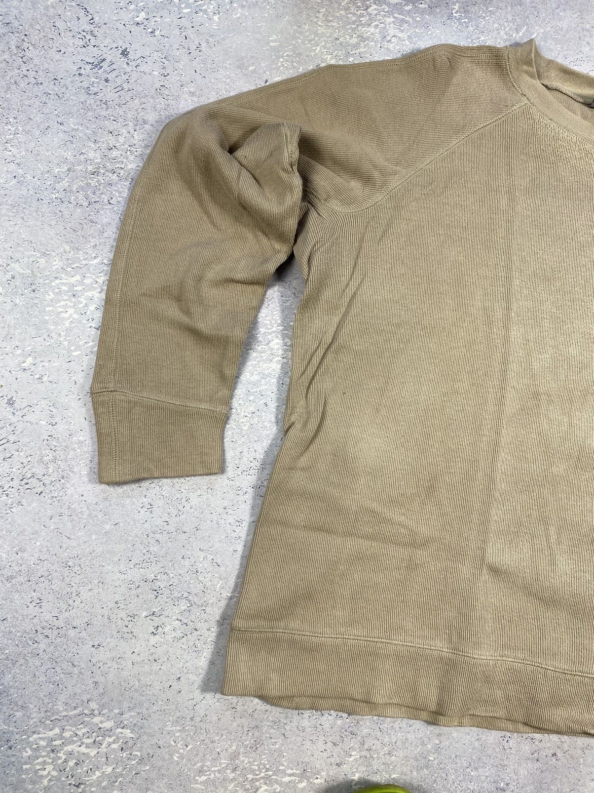 Nike × Vintage Vintage Nike Drill Sweatshirt With Mini Logo Size Large Size US L / EU 52-54 / 3 - 3 Thumbnail