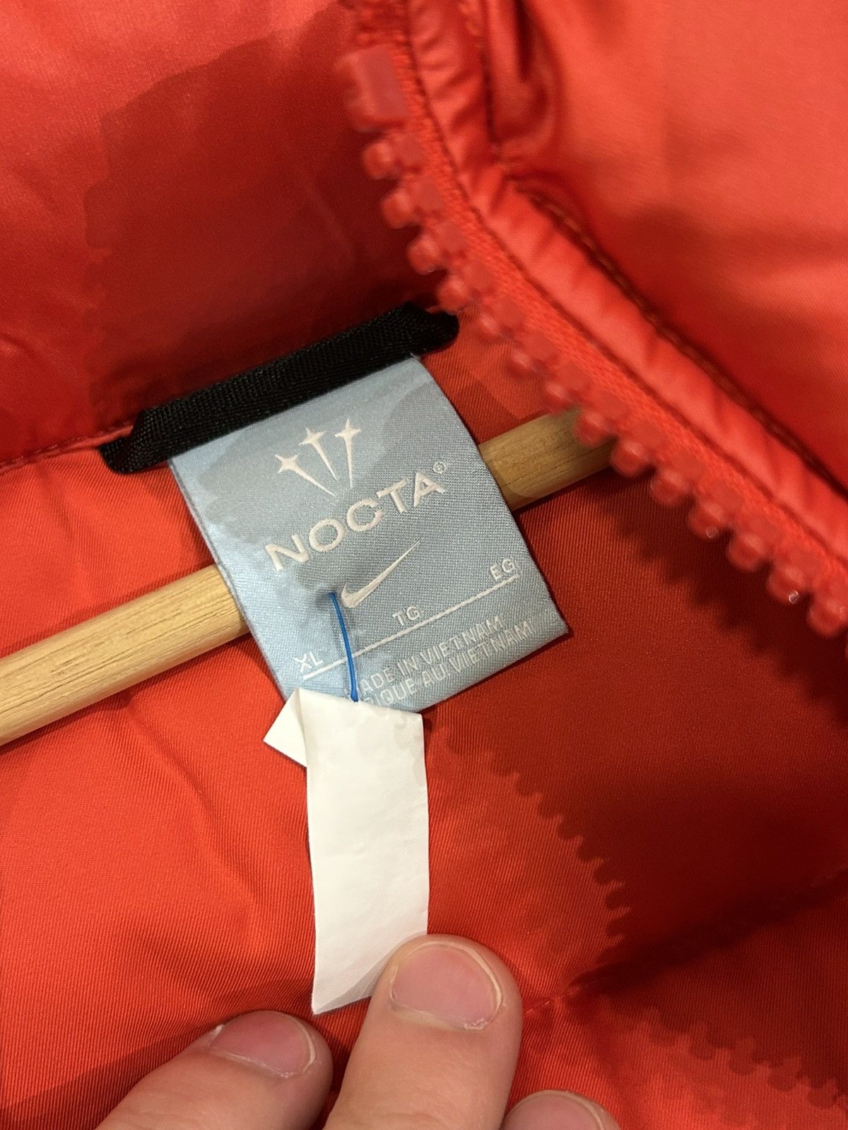 NOCTA × Nike Nike X Nocta Sunset Puffer Jacket - Red Size US XL / EU 56 / 4 - 4 Thumbnail