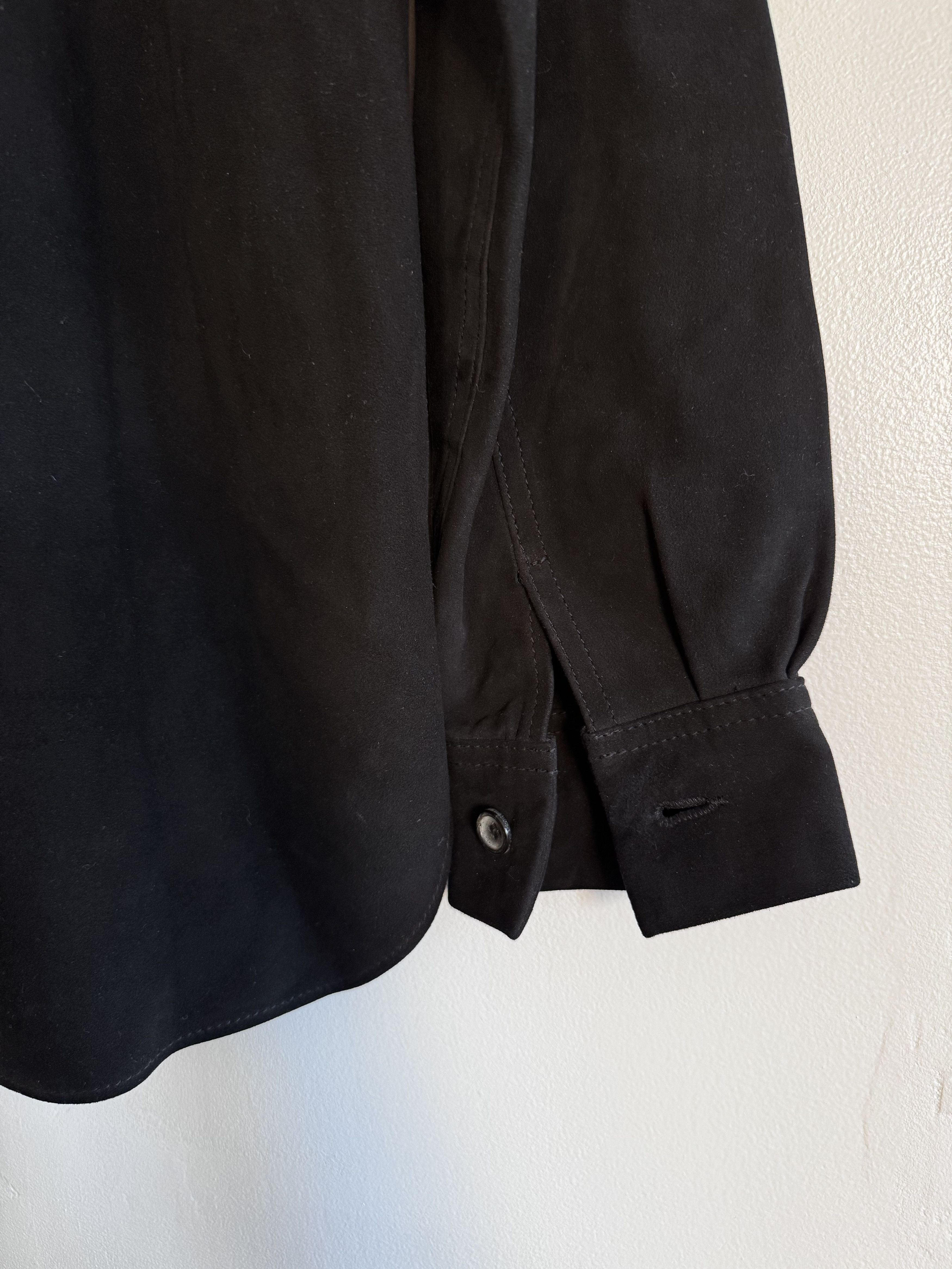 Our Legacy BLACK SUEDE SHAWL ZIP Size US S / EU 44-46 / 1 - 7 Thumbnail