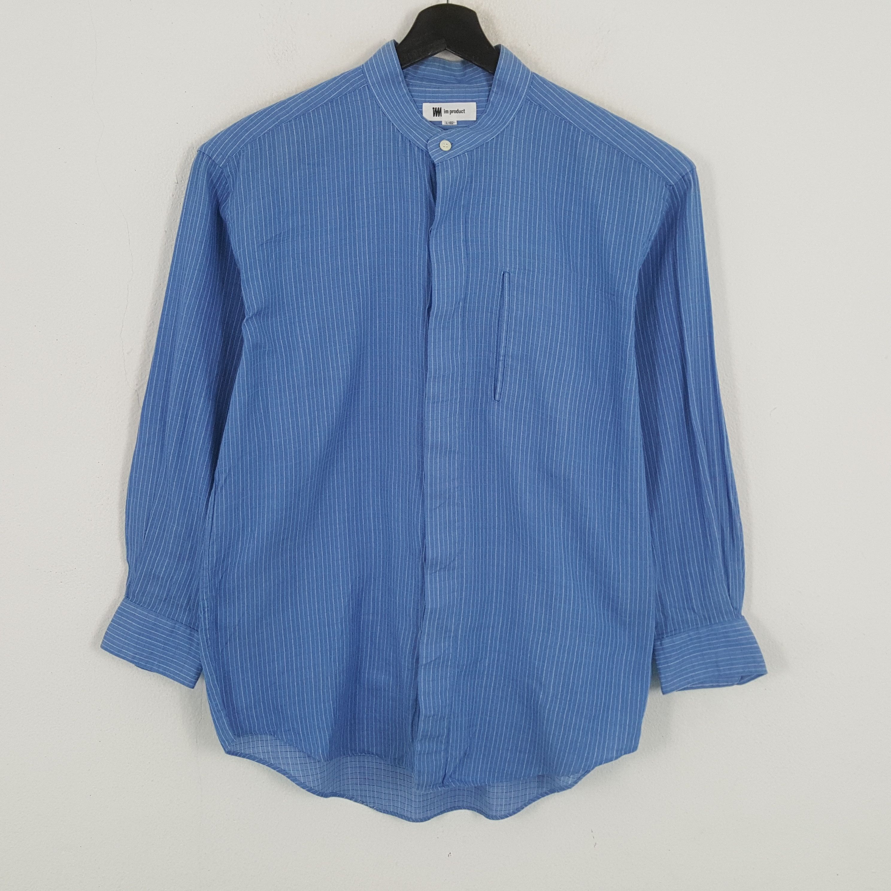 Issey Miyake × Japanese Brand × Vintage IM Product by ISSEY MIYAKE Japanese Designer Shirt Size US L / EU 52-54 / 3 - 1 Thumbnail