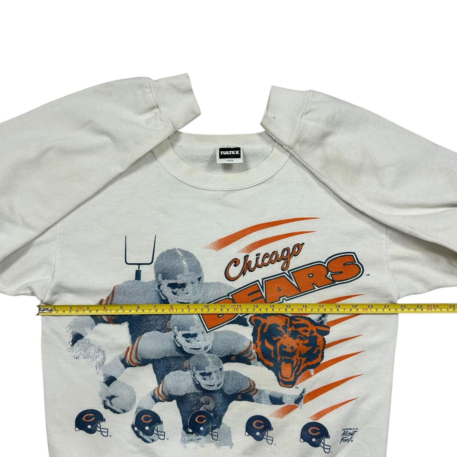 NFL VTG 90s NFL CHICAGO BEARS TULTEX SWEATSHIRT SIZE L Size US L / EU 52-54 / 3 - 9 Thumbnail
