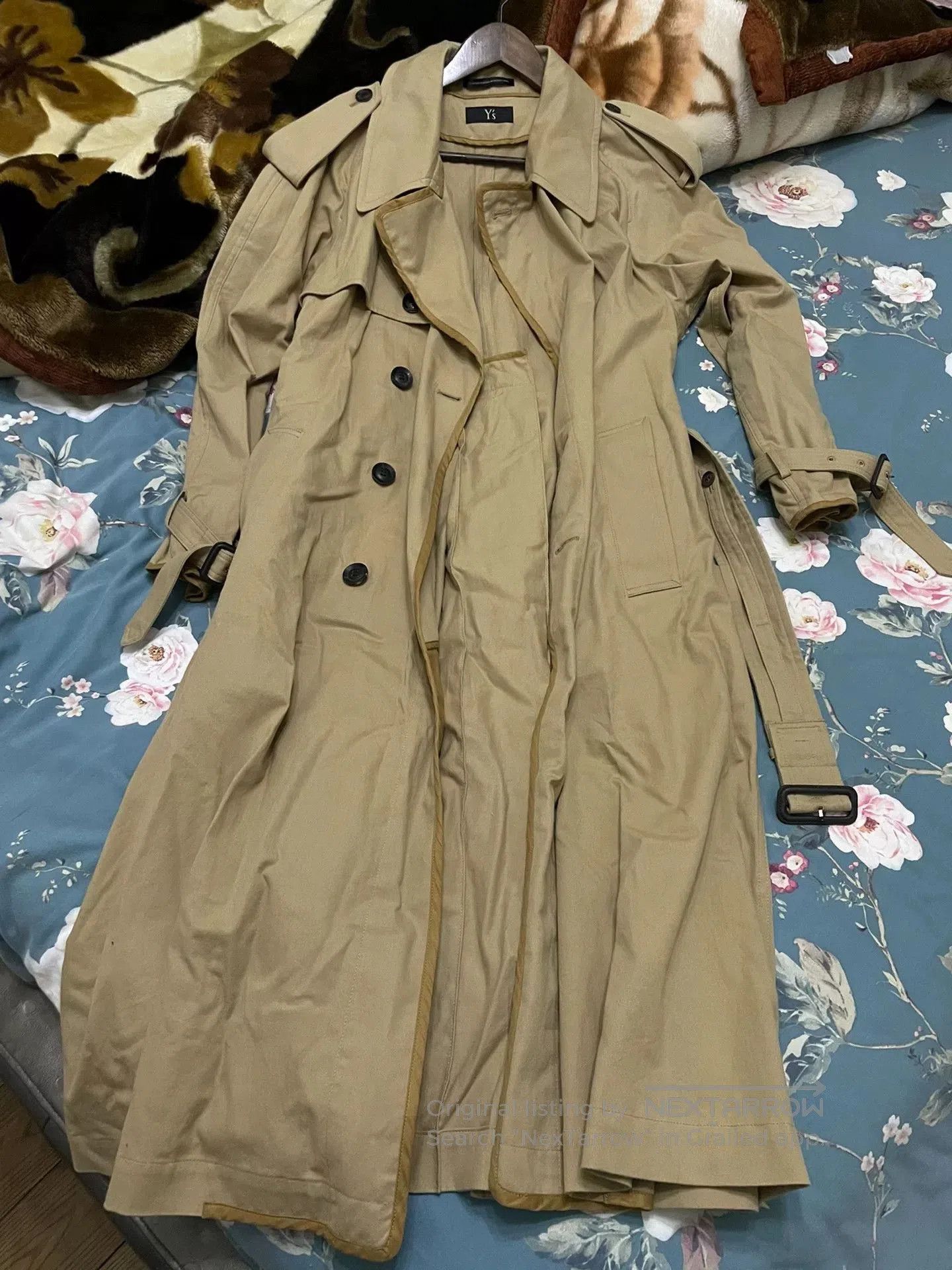 Y's Y's Yohji Yamamoto Trench Coat. Size M / US 6-8 / IT 42-44 - 1 Thumbnail
