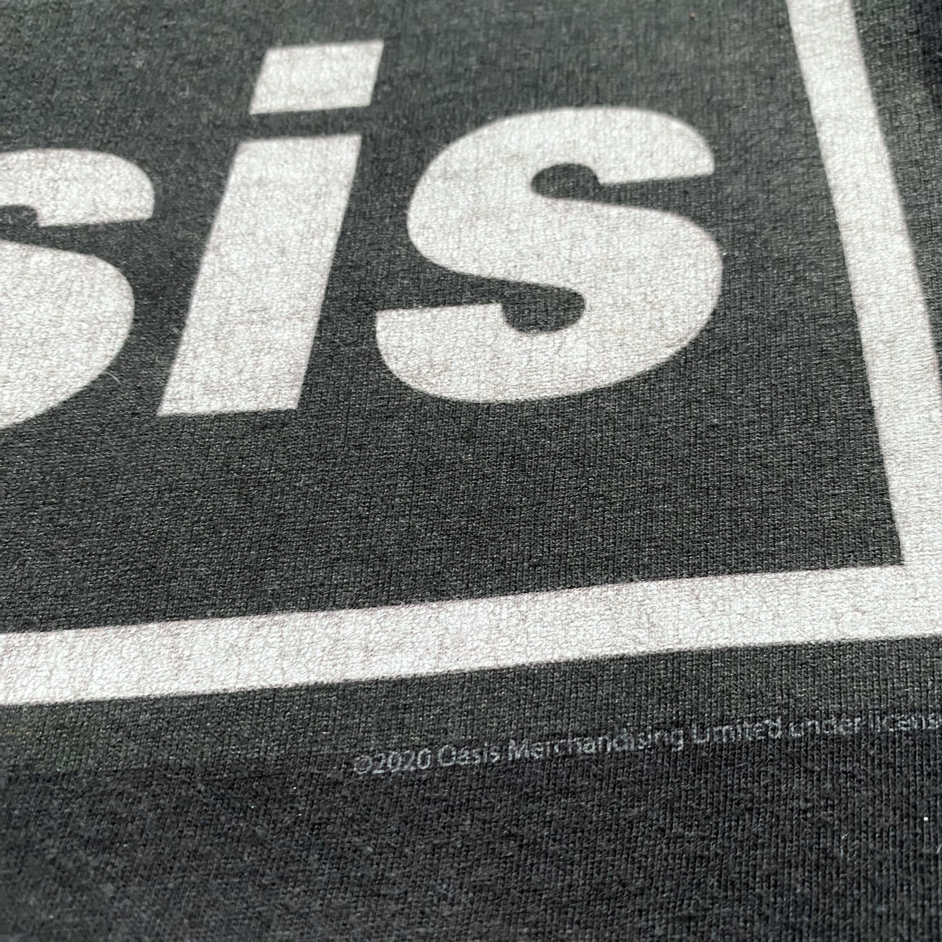 Band Tees Oasis Band Tee Y2K center box logo Size US L / EU 52-54 / 3 - 6 Thumbnail