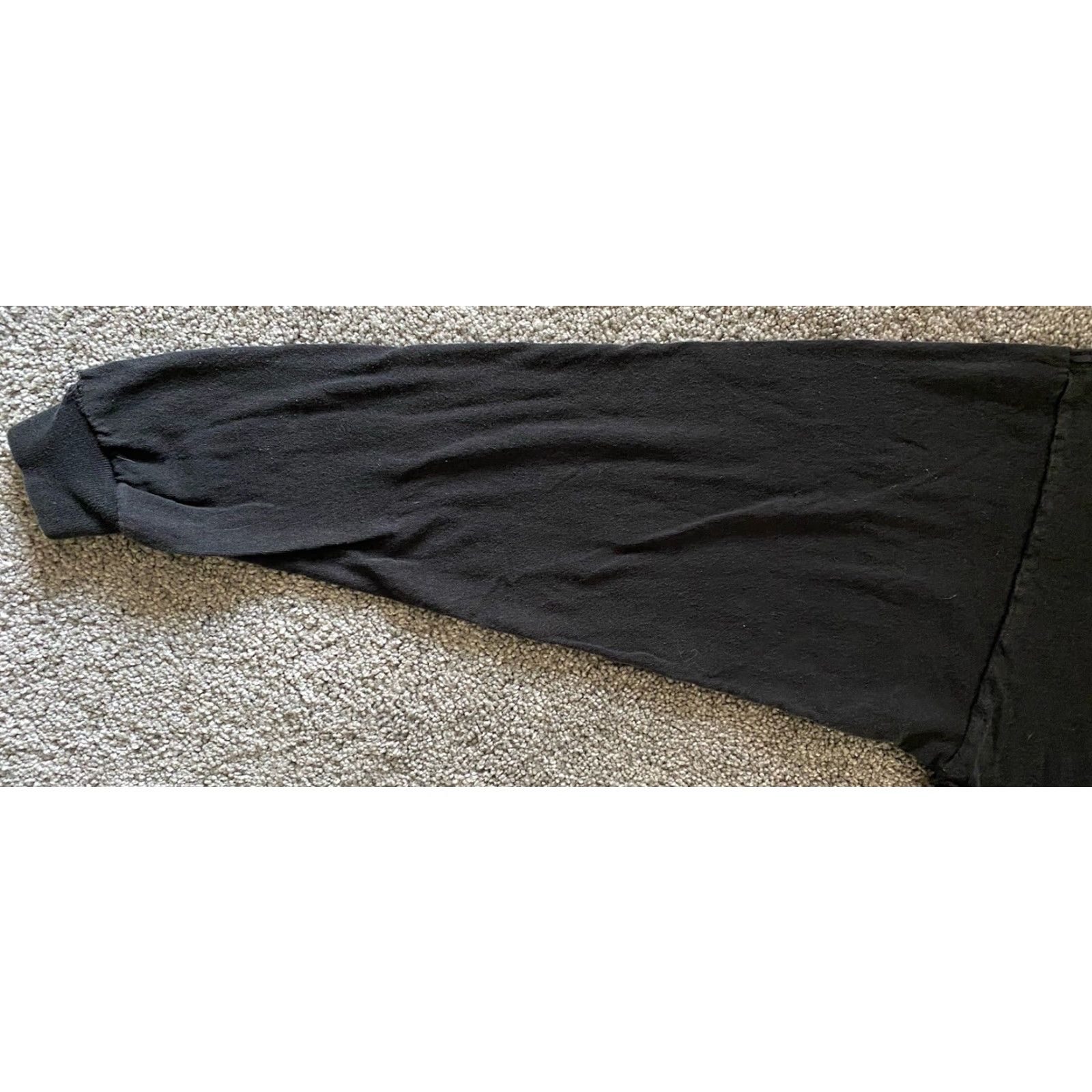 Delta VINTAGE Delta Pro Weight Shirt Long Sleeve Mens L Black Styx Cyclorama Size US L / EU 52-54 / 3 - 3 Thumbnail