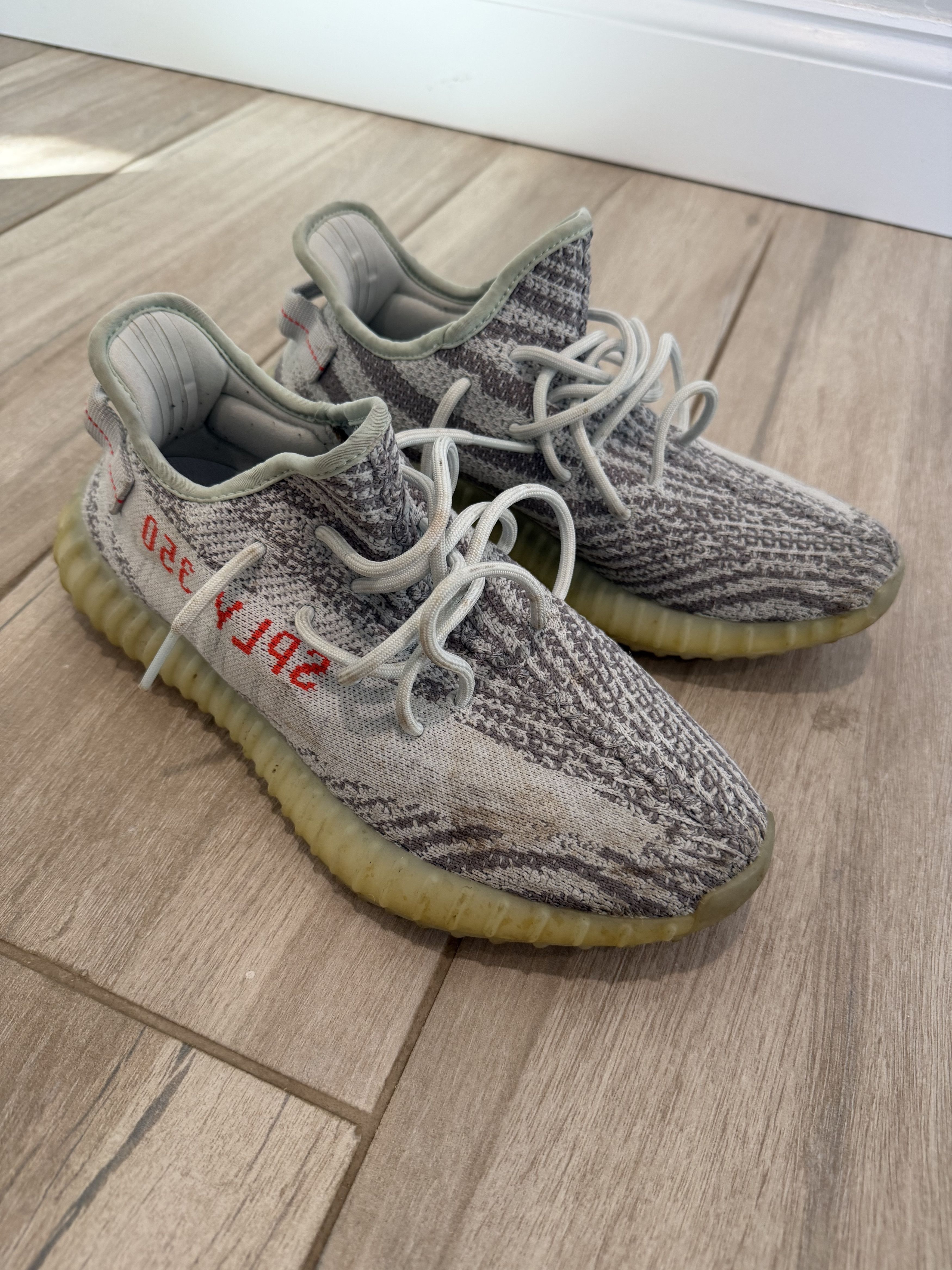 Yeezy adidas Yeezy Boost 350 V2 Low Blue Tint Size US 9.5 / EU 42-43 - 1 Thumbnail