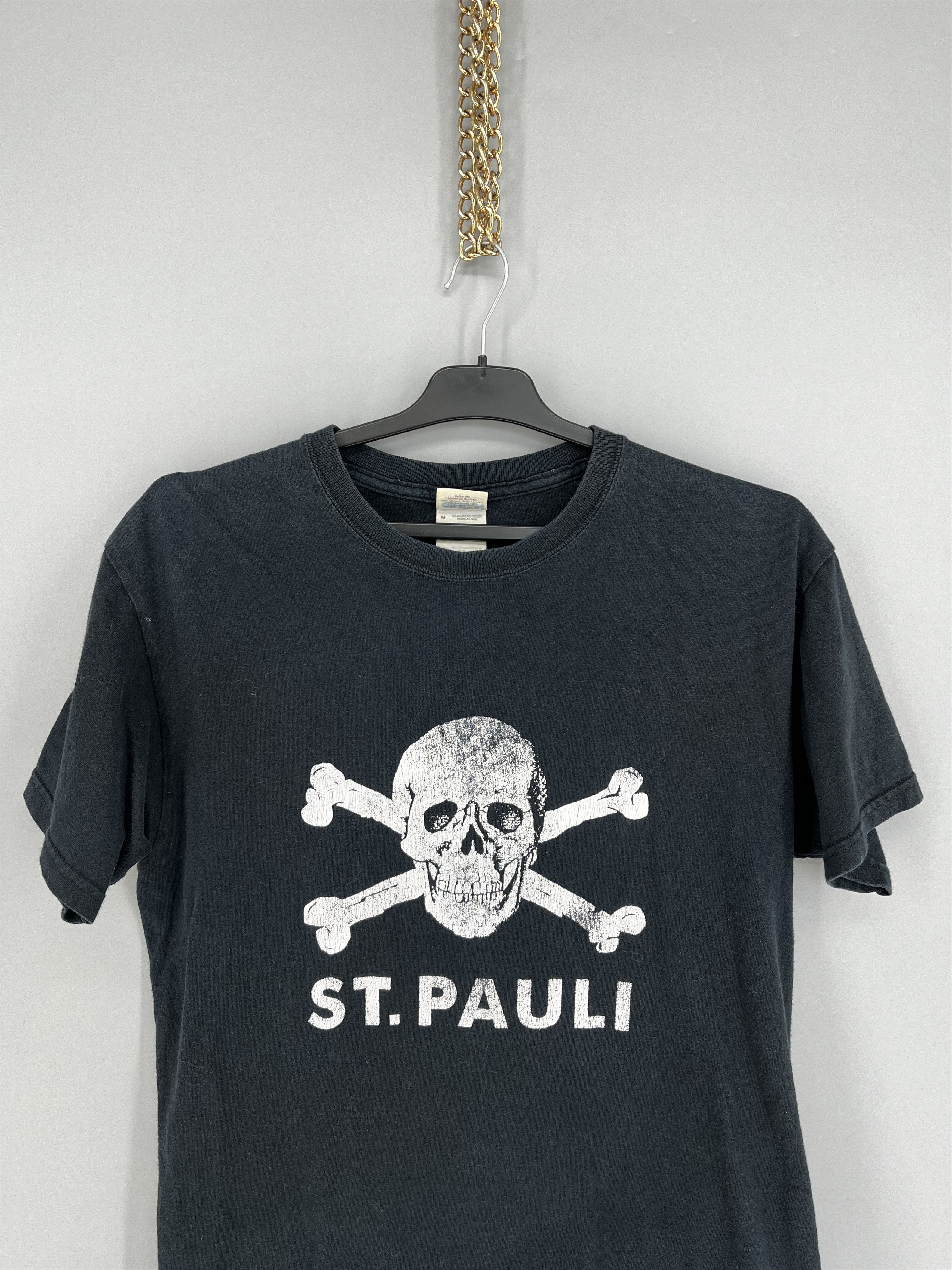 Saint Paul Vintage St.Pauli 90s Rare Blaxk Graphic Size M Size US M / EU 48-50 / 2 - 6 Thumbnail