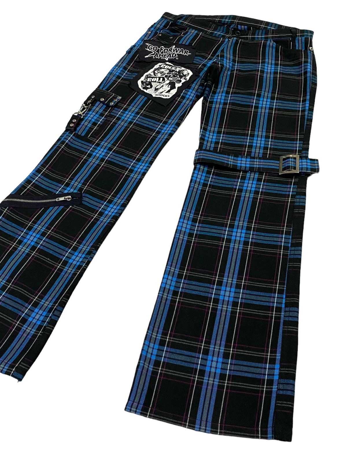 Japanese Brand × Revenge × Seditionaries Sex Pot Revenge Flare Bondage Pants Size US 30 / EU 46 - 22 Thumbnail