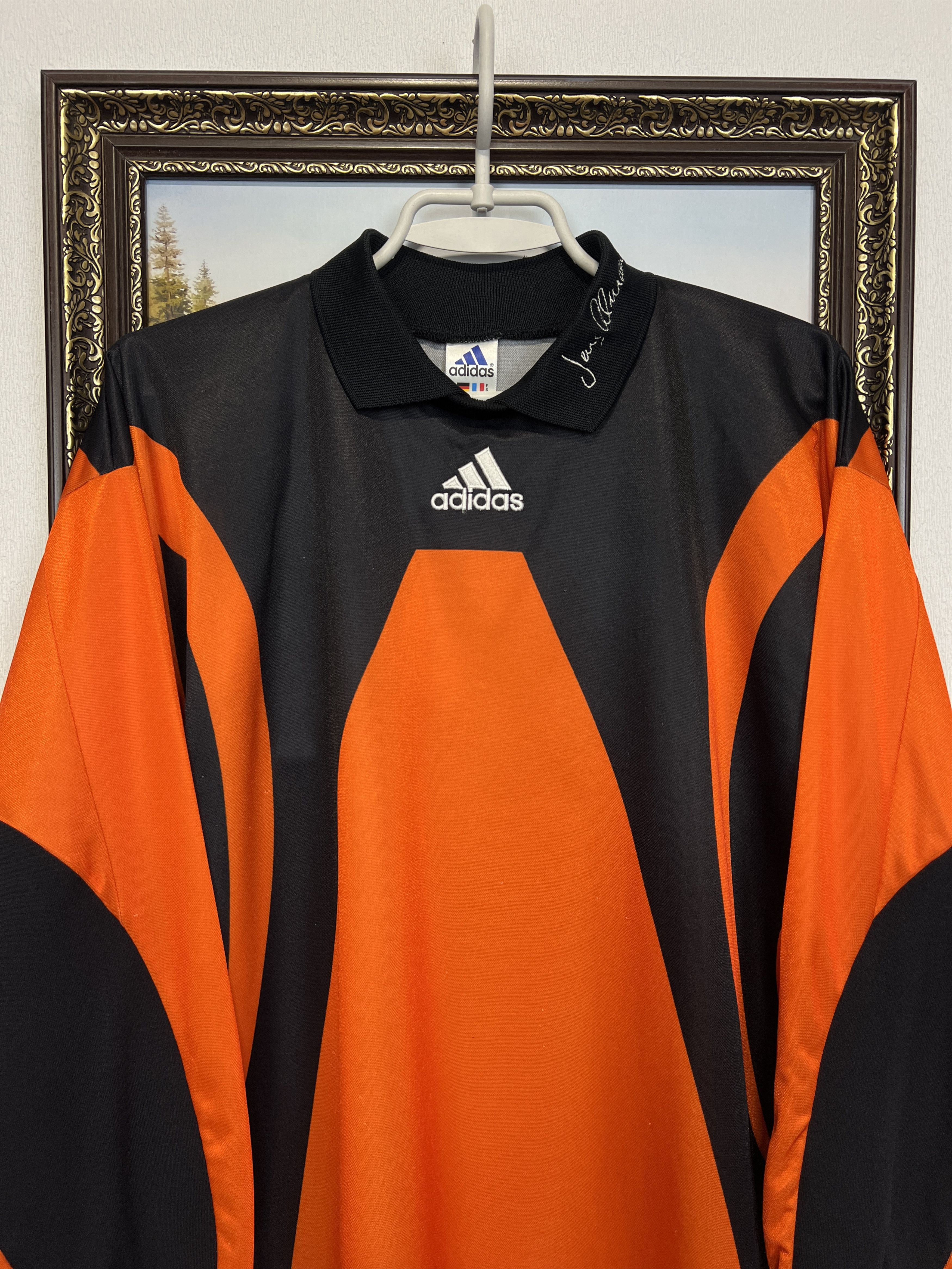 Adidas Vintage Football Goalkeeper Template Shirt Soccer Jersey Size US S / EU 44-46 / 1 - 2 Thumbnail