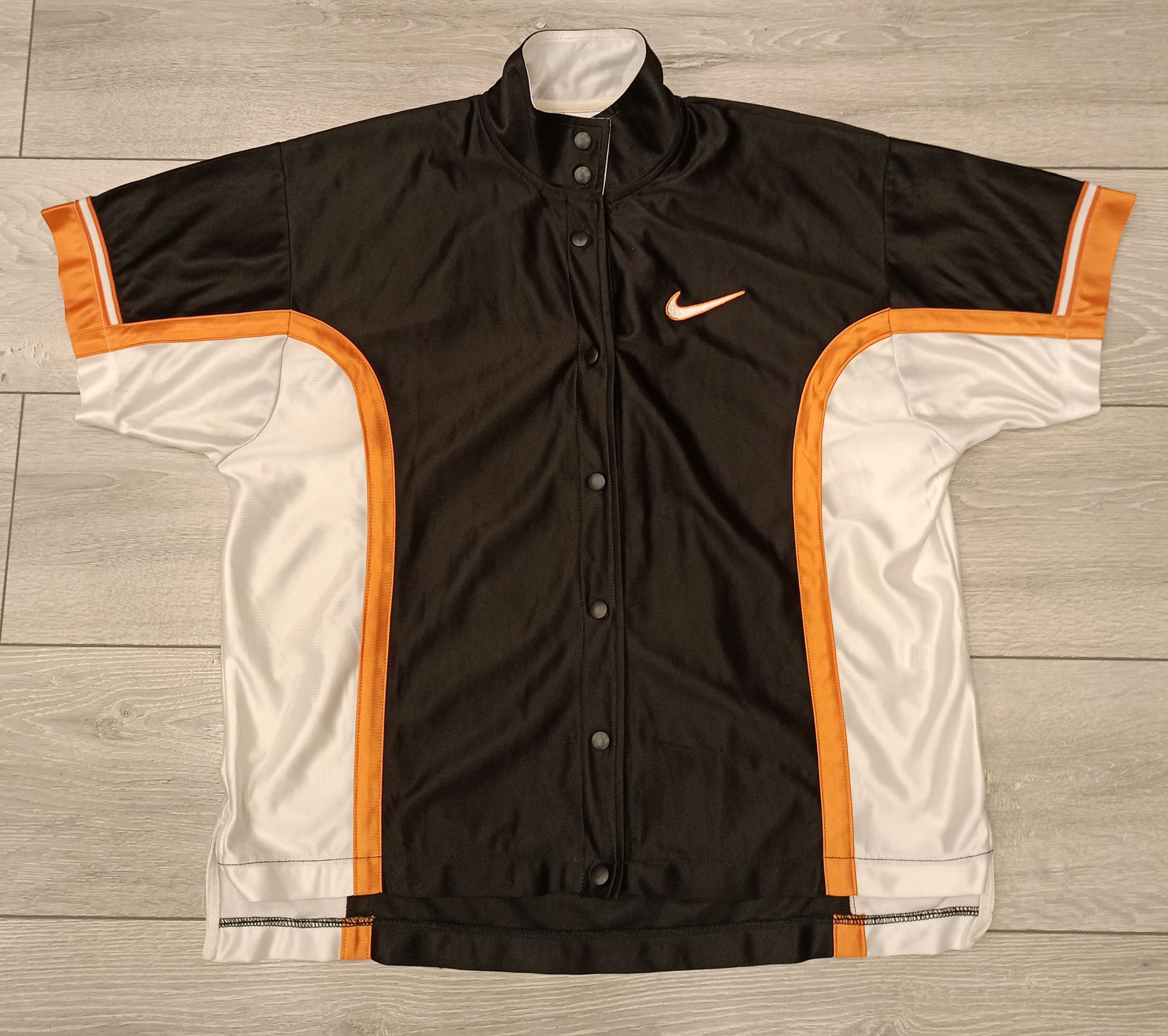 Nike Vintage Nike Full-Button Short Sleeve - Y2K Style Size US M / EU 48-50 / 2 - 1 Thumbnail