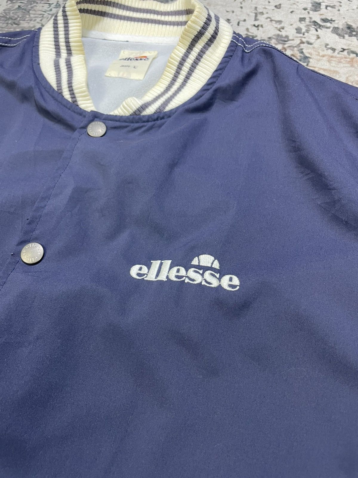 Ellesse Vintage Ellesse Button Up Coach Jacket Size US L / EU 52-54 / 3 - 6 Thumbnail