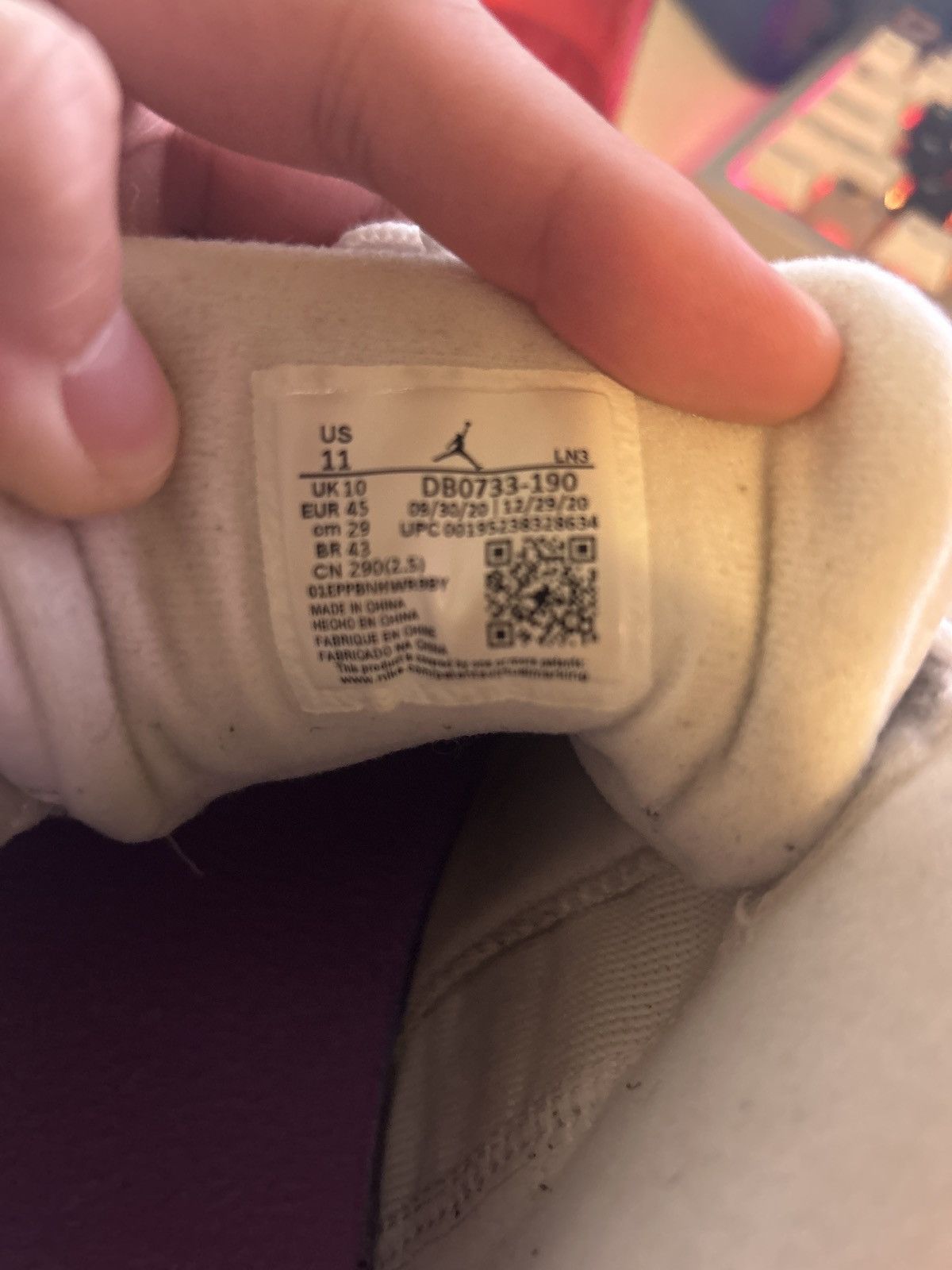 Jordan Brand Jordan 12 Low Easter Size US 11 / EU 44 - 9 Thumbnail