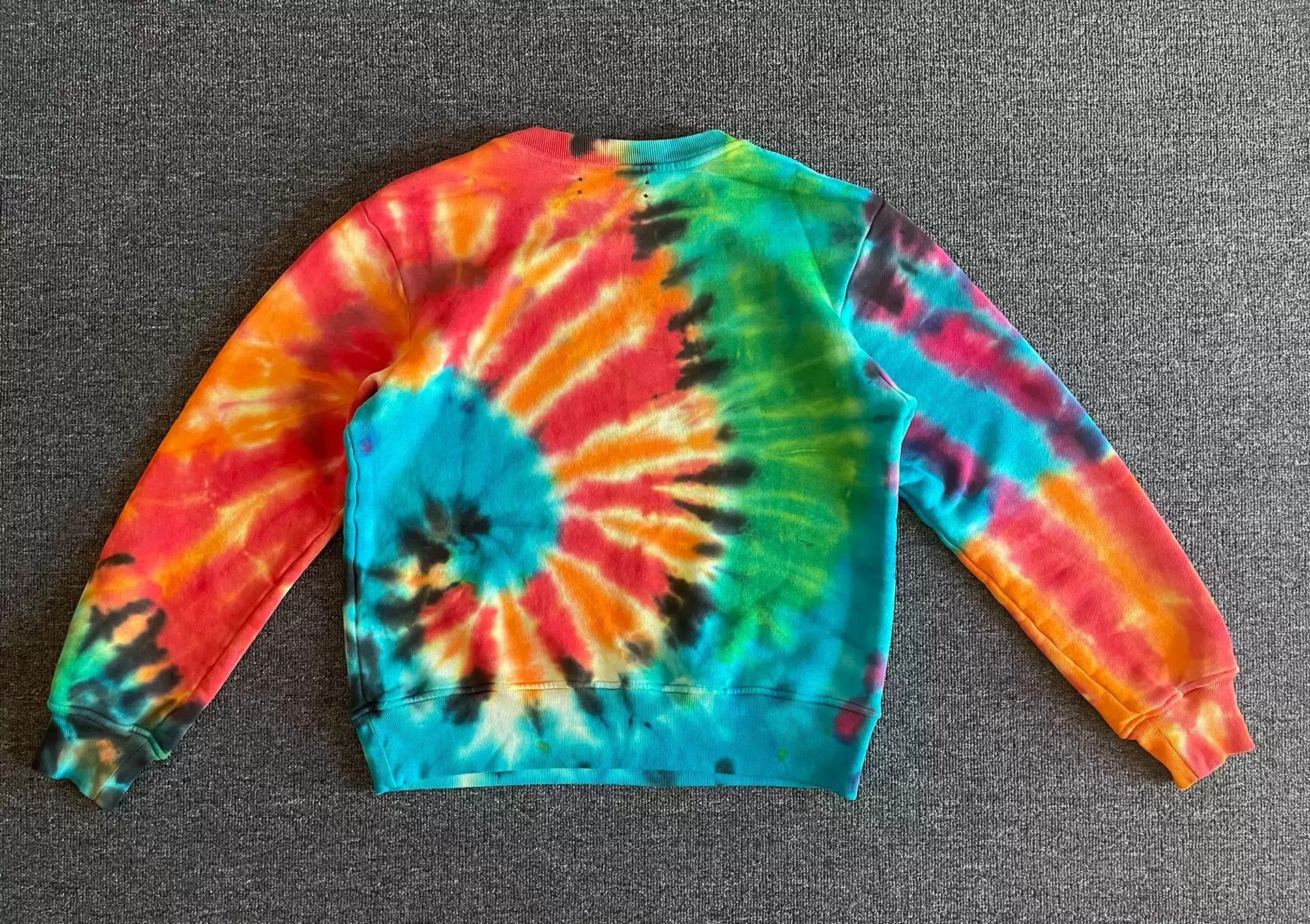 Amiri AMIRI Tie Dye Logo Crewneck-2506 Size US M / EU 48-50 / 2 - 6 Thumbnail