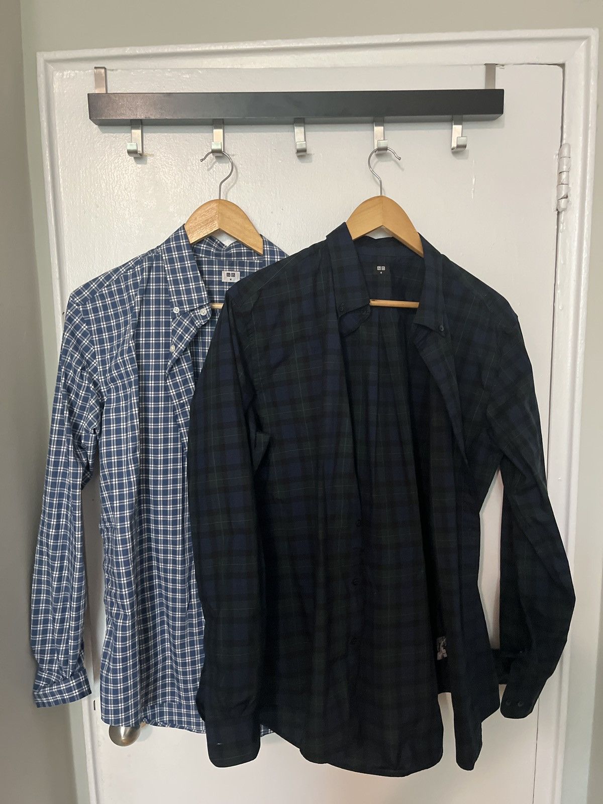 Uniqlo Button Up Cotton Plaid Shirts Size US M / EU 48-50 / 2 - 1 Preview