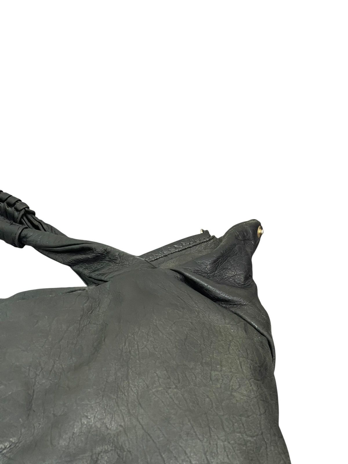 Genuine Leather Full Leather Del Conte Italy Hand Shoulder Bag 1🟩5 Size ONE SIZE - 18 Thumbnail