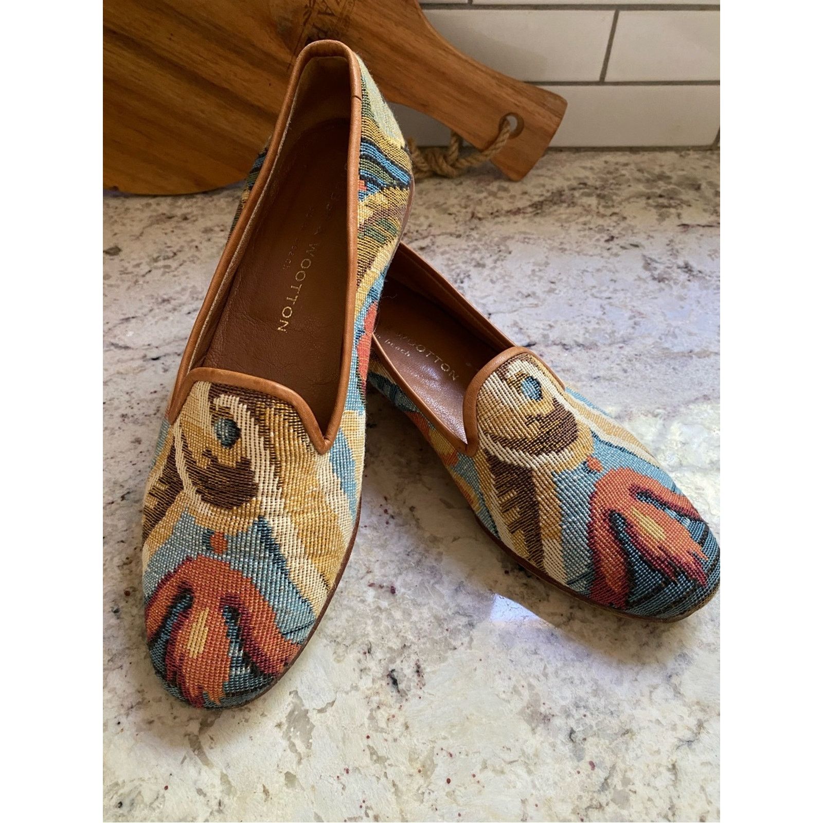 Stubbs & Wootton Stubbs & Wootton $625 Autumnal Tapestry Loafer 6.5 Size US 6.5 / IT 36.5 - 1 Thumbnail