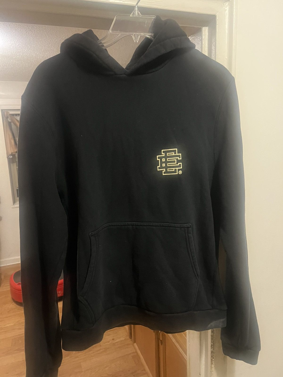 Eric Emanuel Eric Emanuel EE Lightning Bolt hoodie black w silver medium Size US M / EU 48-50 / 2 - 2 Thumbnail