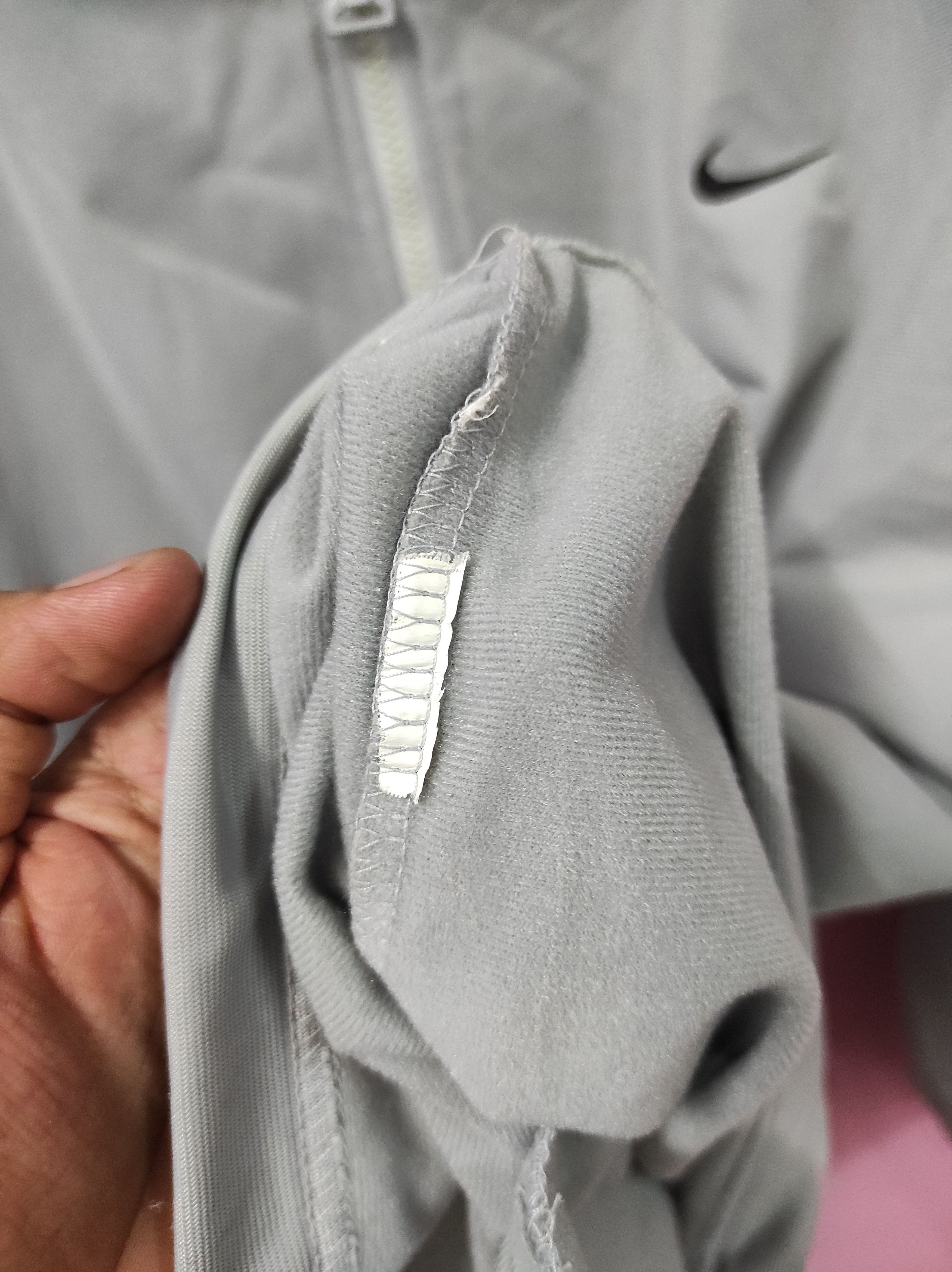 Nike × Vintage NIKE SMALL SMOOSH EMBROIDERY VTG 90'S JACKET SWEATER Size US M / EU 48-50 / 2 - 8 Thumbnail