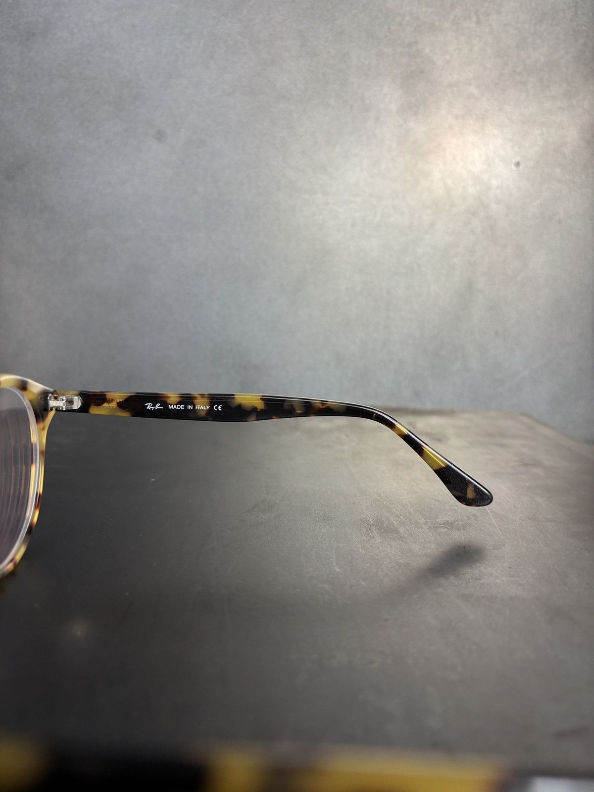 RayBan RayBan Eyeglasses Tortoise Shell Full Frame Rounded RB 2180 Size ONE SIZE - 4 Thumbnail