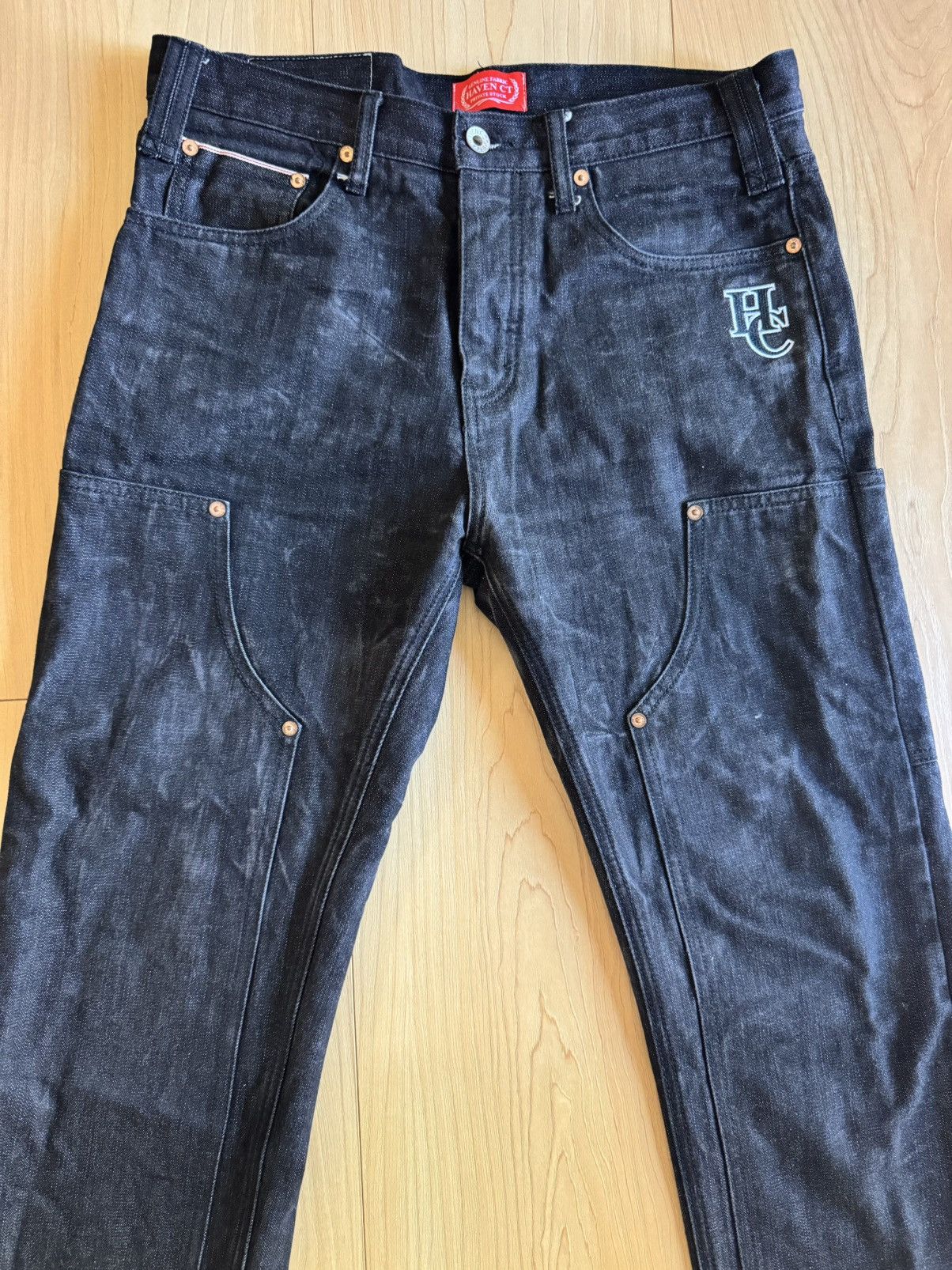 Haven Court Haven Court V1 13.8oz Black Raw Selvedge Denim Size US 32 / EU 48 - 3 Thumbnail