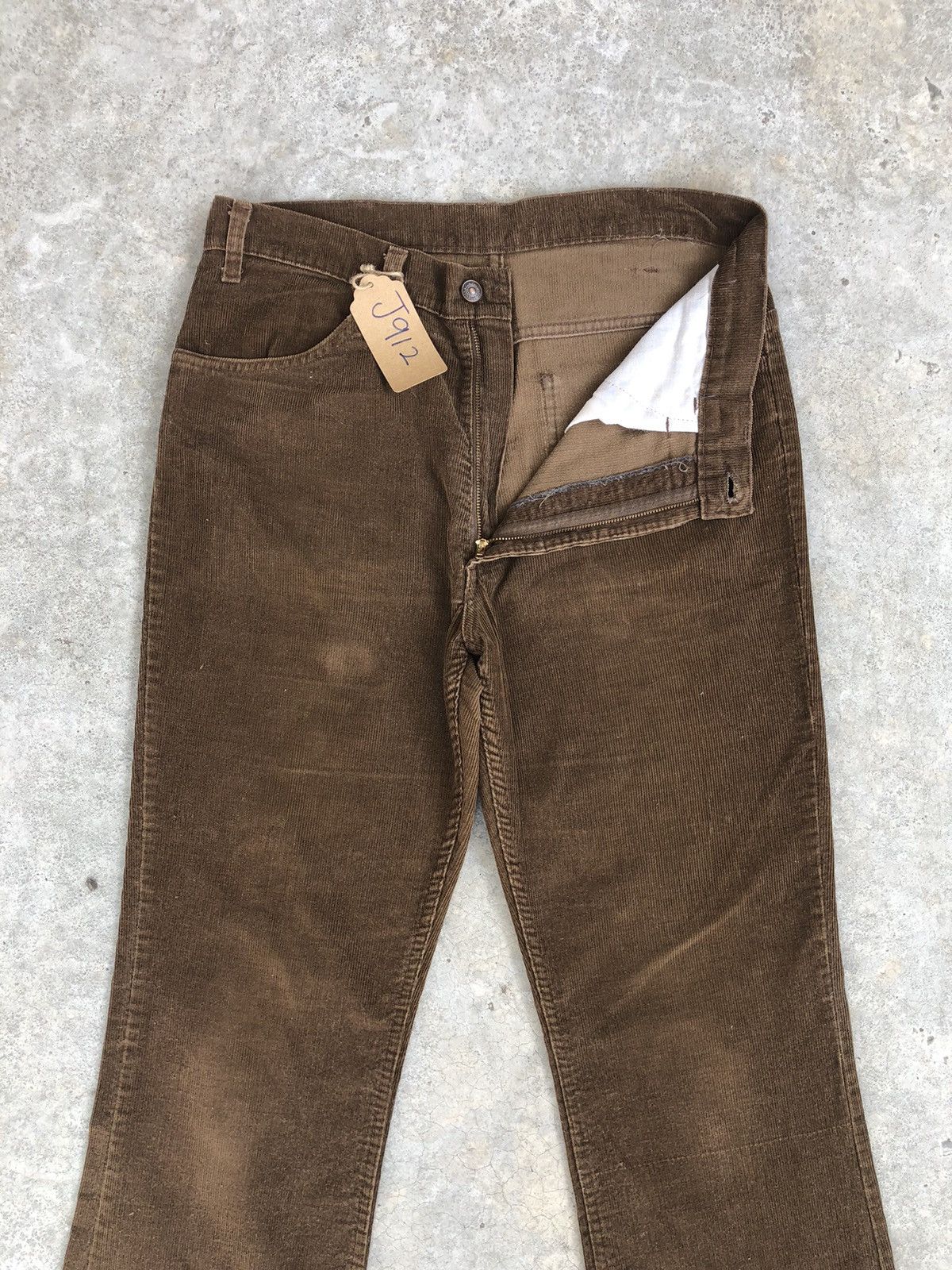 Levi's Vintage 70’s Levi’s 646 Flared Jeans Corduroy Size US 33 - 3 Thumbnail