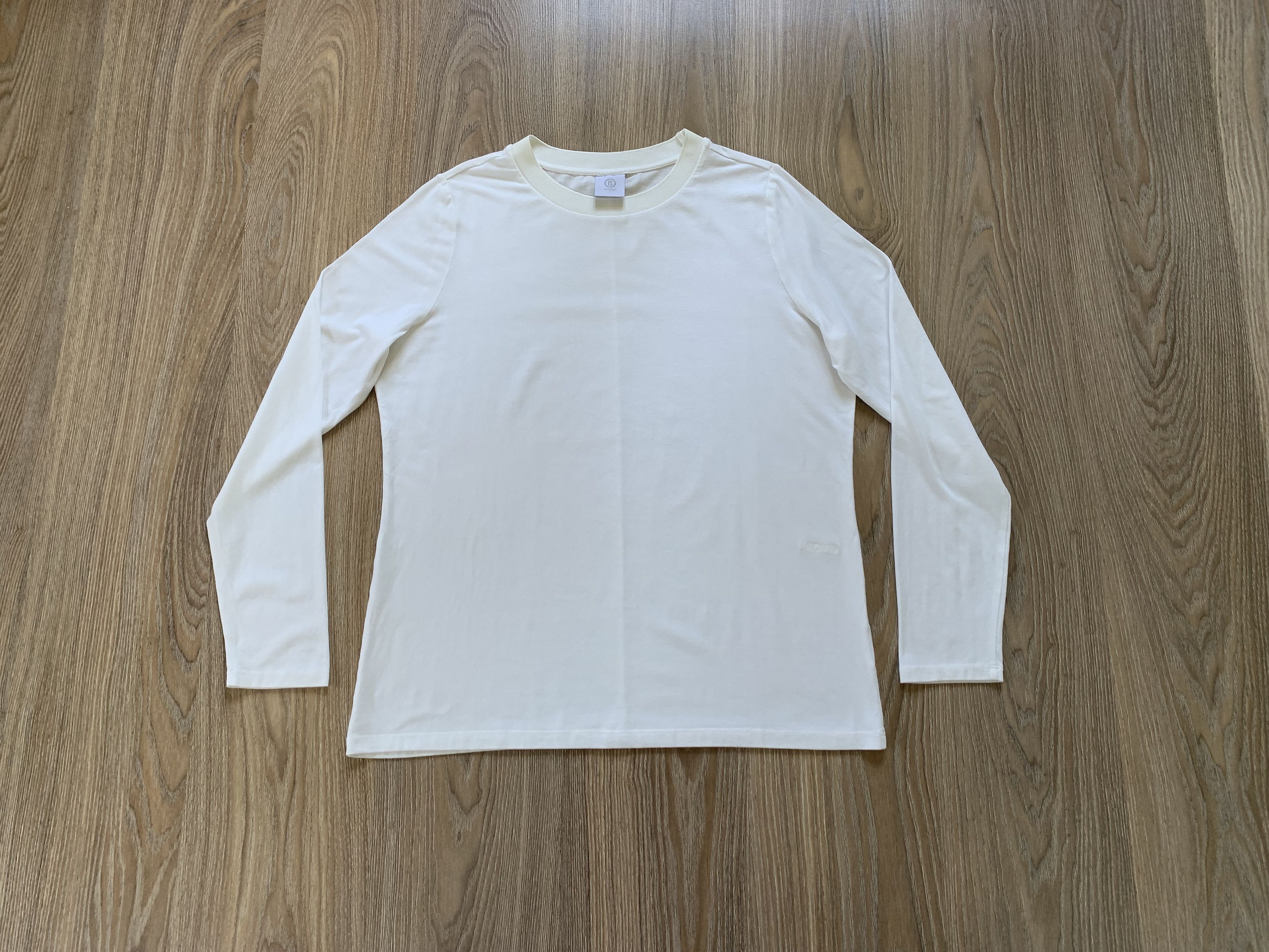 Bogner Bogner Basic White Breatheble Long Sleeeve T Shirt Size US M / EU 48-50 / 2 - 1 Thumbnail