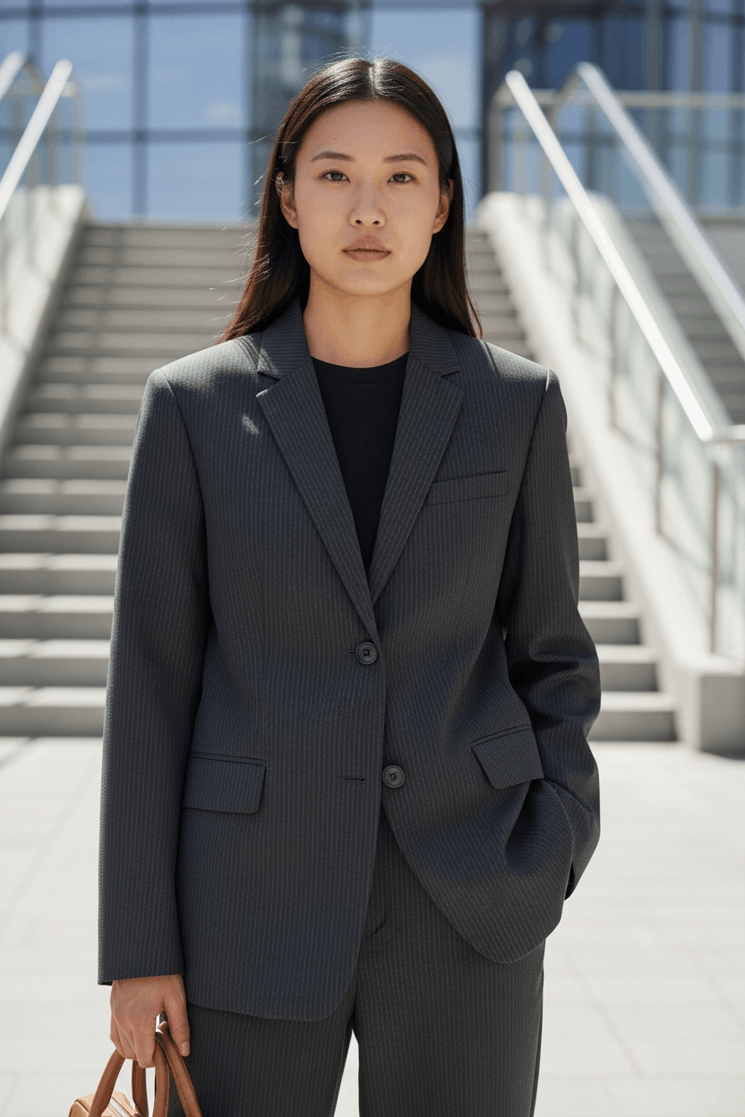 Uniqlo UNIQLO Coat Women Blazer Size L / US 10 / IT 46 - 2 Thumbnail
