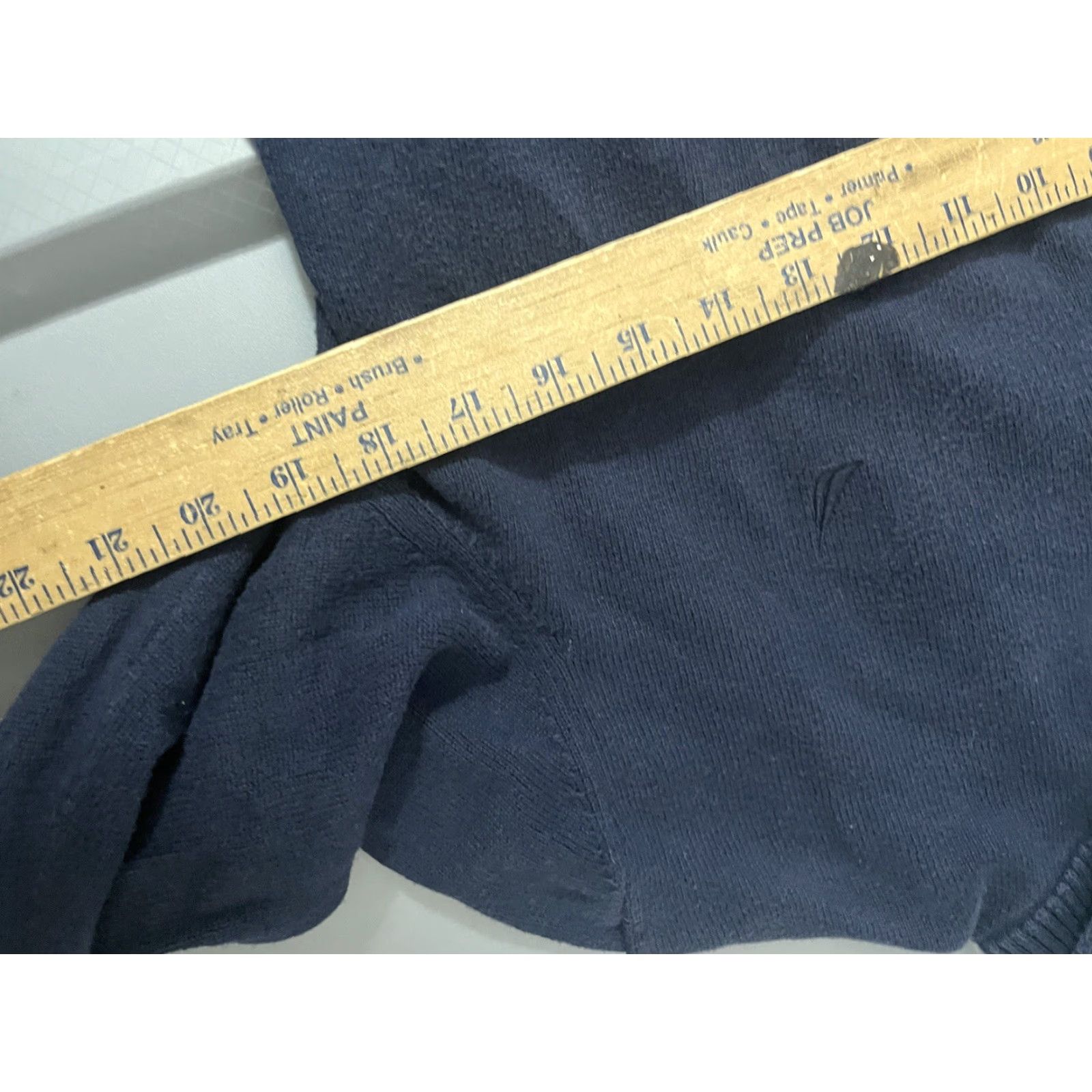 Nautica Nautica Sweater Adult Medium Navy Blue 1/4 Zip Pullover Mens Solid Size US M / EU 48-50 / 2 - 5 Thumbnail
