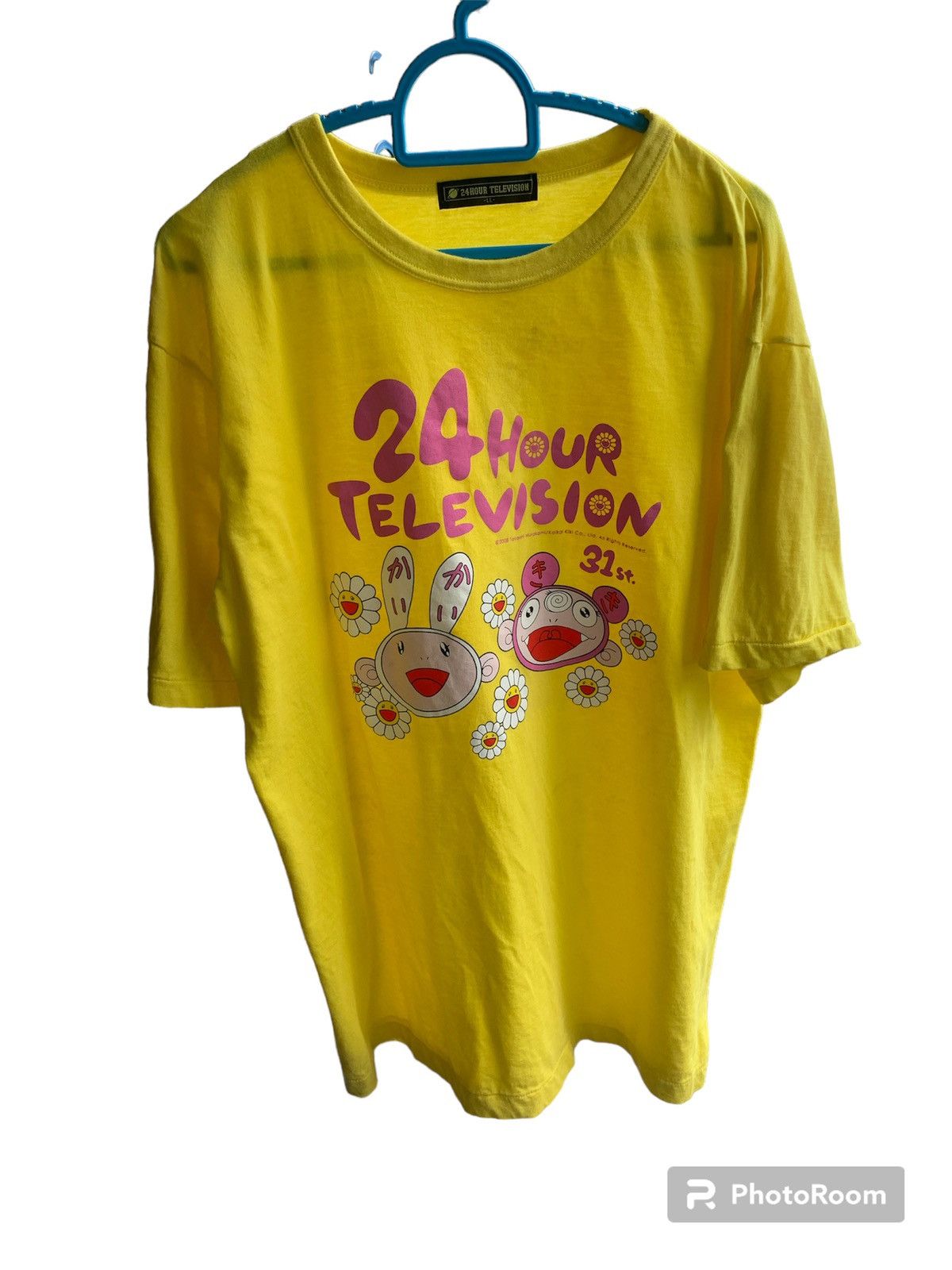 Japanese Brand × Takashi Murakami × Vintage Vintage 24 Hour Television x Takashi murakami Size US L / EU 52-54 / 3 - 3 Thumbnail