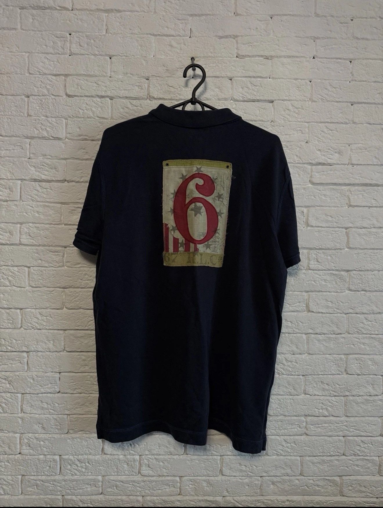 Polo Ralph Lauren Polo Jeans Company Polo Shirt Ralph Lauren Huge Logo Sz L Size US L / EU 52-54 / 3 - 4 Thumbnail